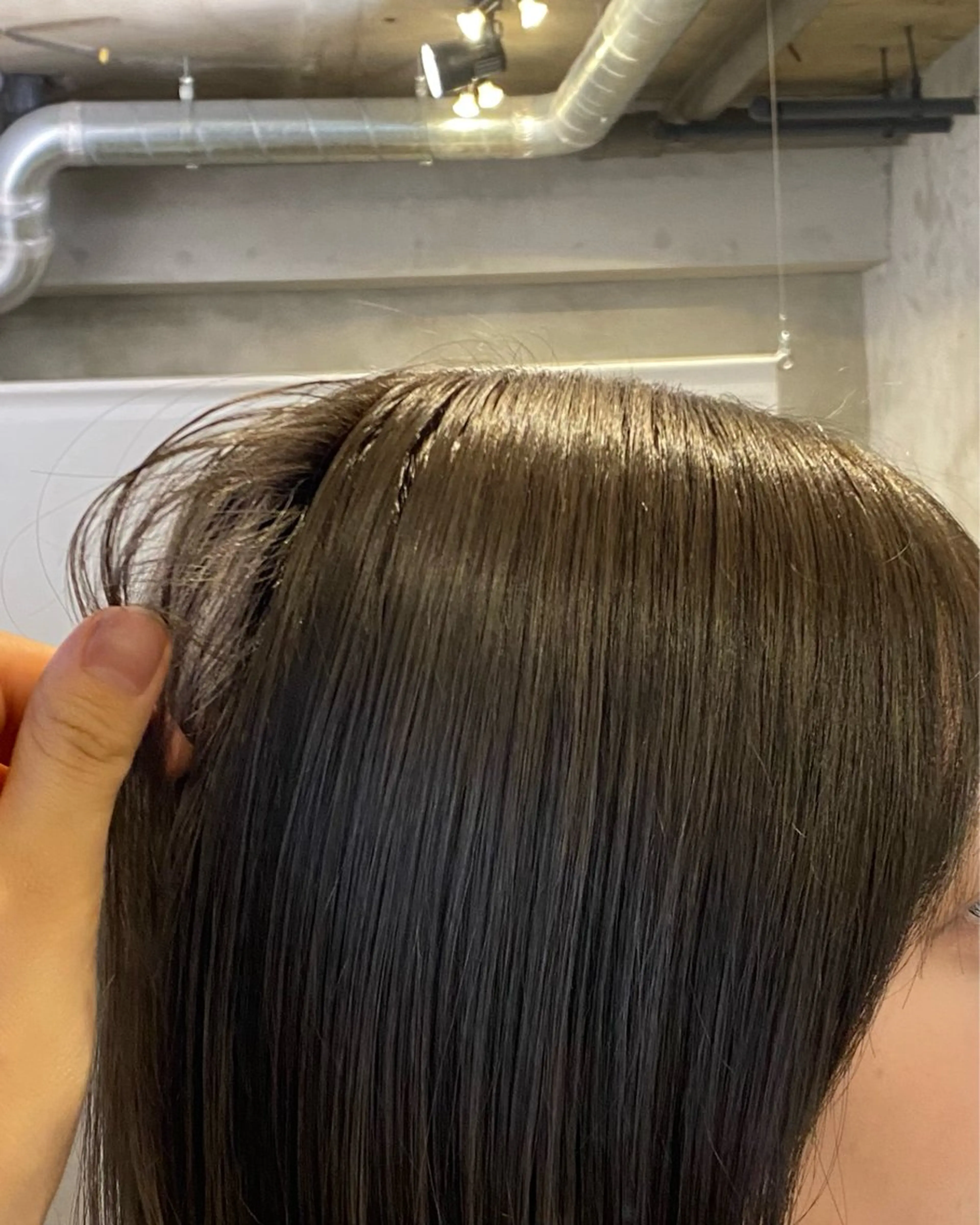 セミロング カラー オリーブカラー 【＆ koenji】 yuka🪽🫧のヘアスタイル