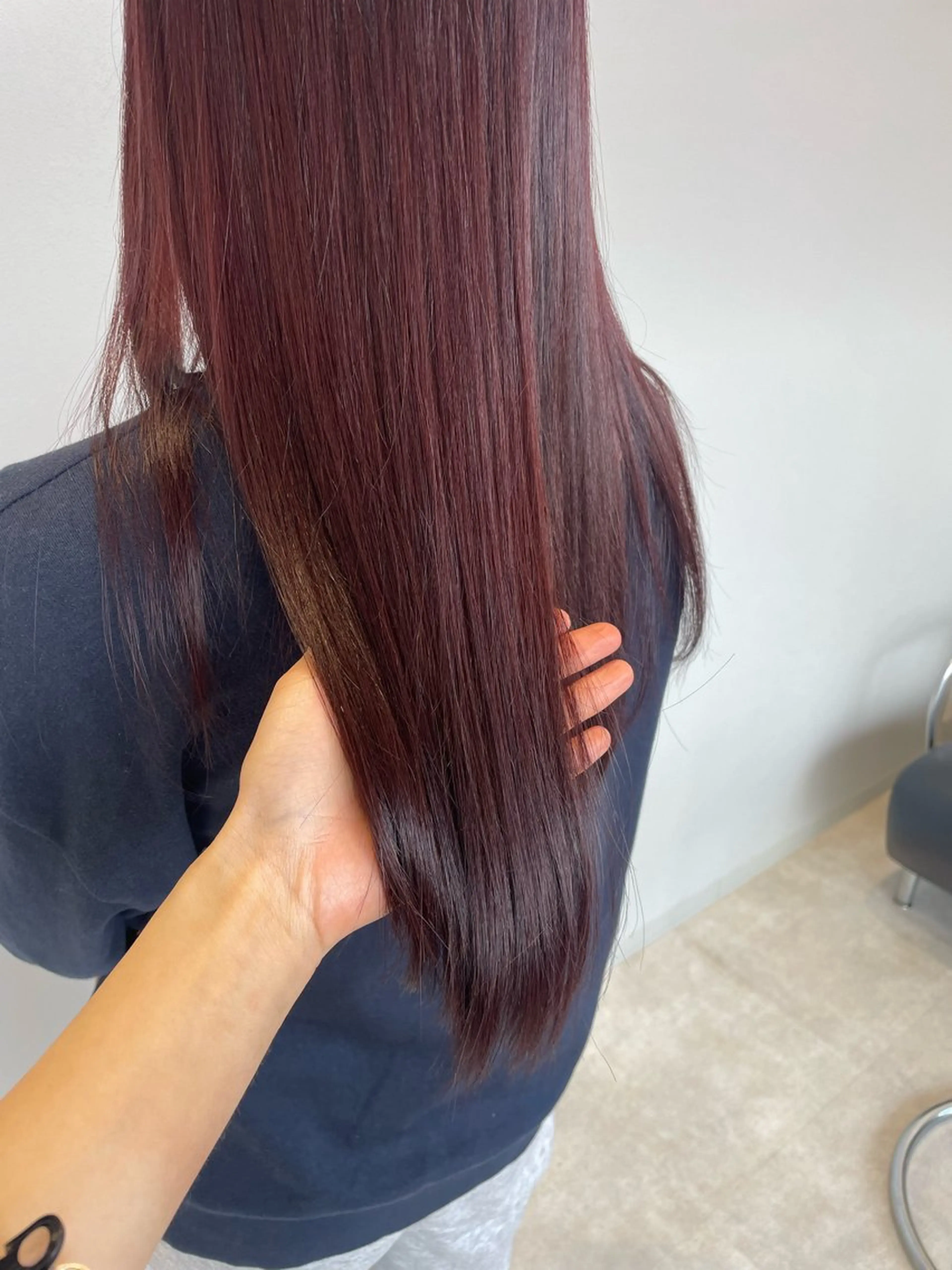 ロング 髪質改善 カット ヘアカラー ニュースタイル SOHOのヘアスタイル