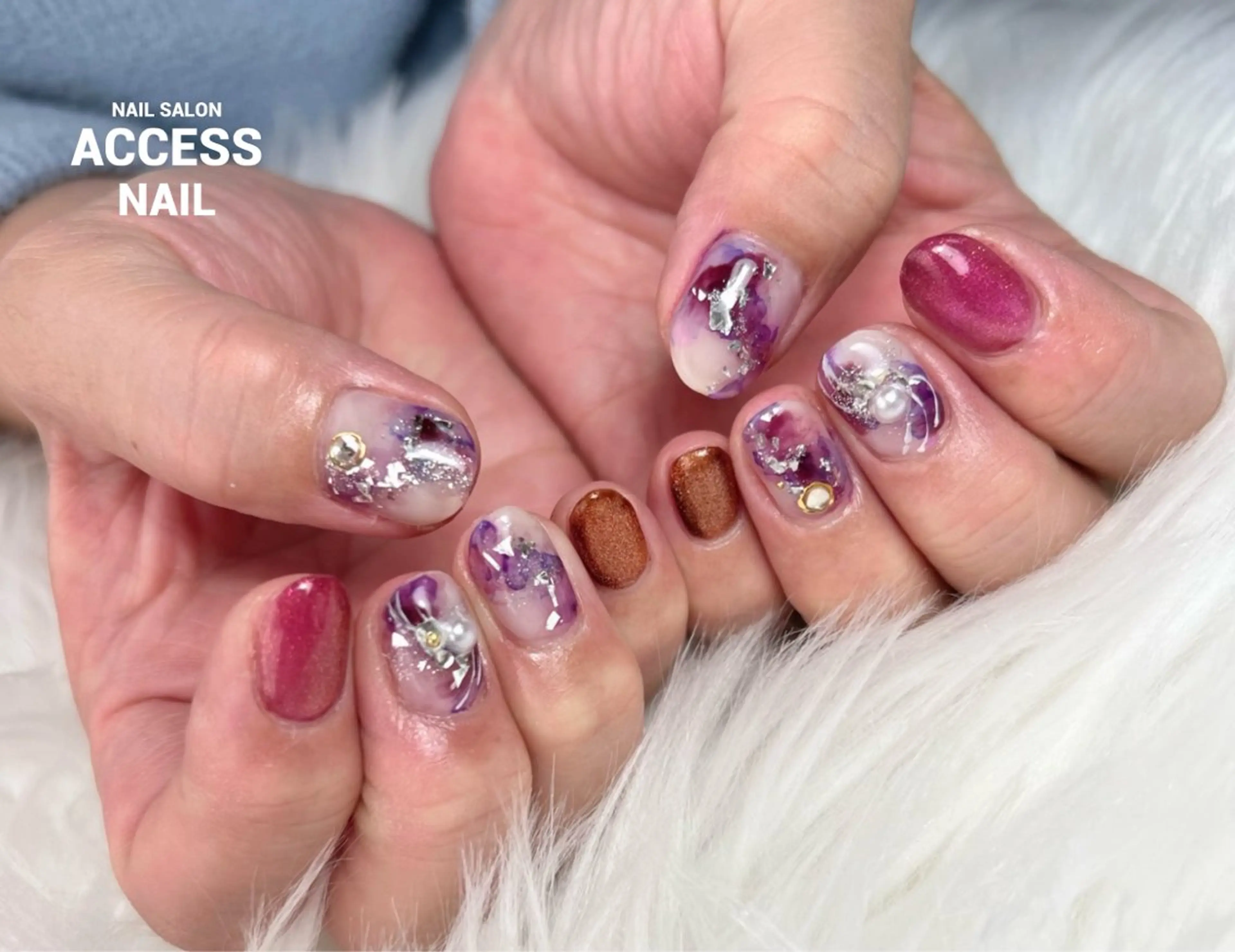 ネイル access nailのネイルデザイン