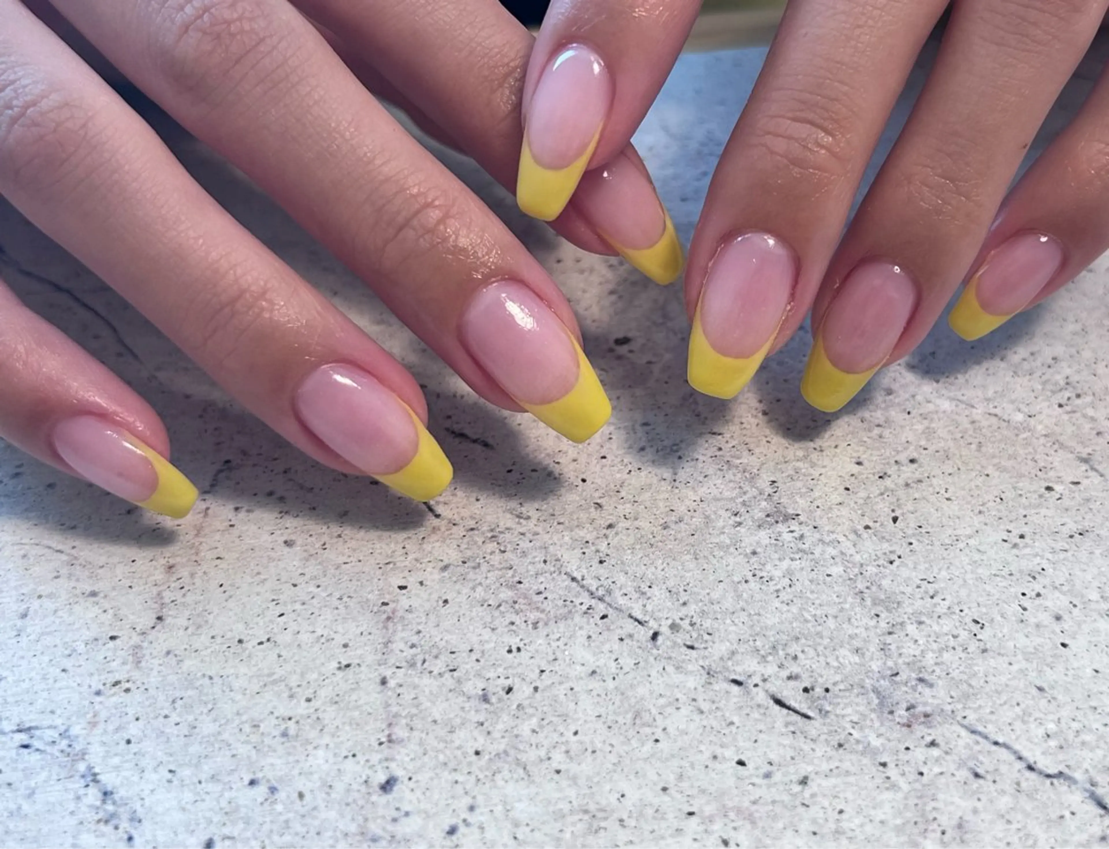 フレンチネイルの写真