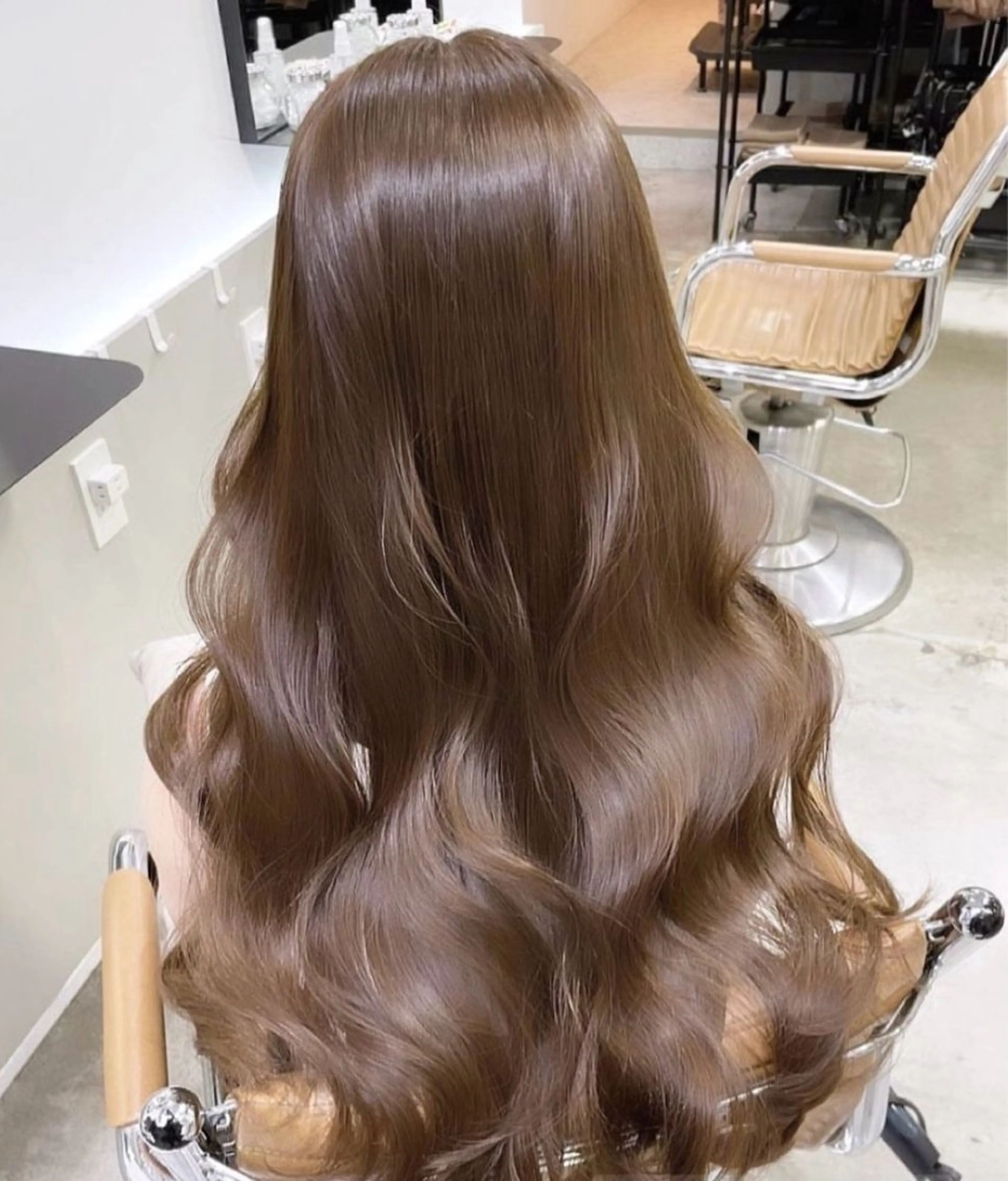 ロング カラー ヘアカラー トリートメント miuru/網紅ヘア 🇨🇳レイヤーのヘアスタイル