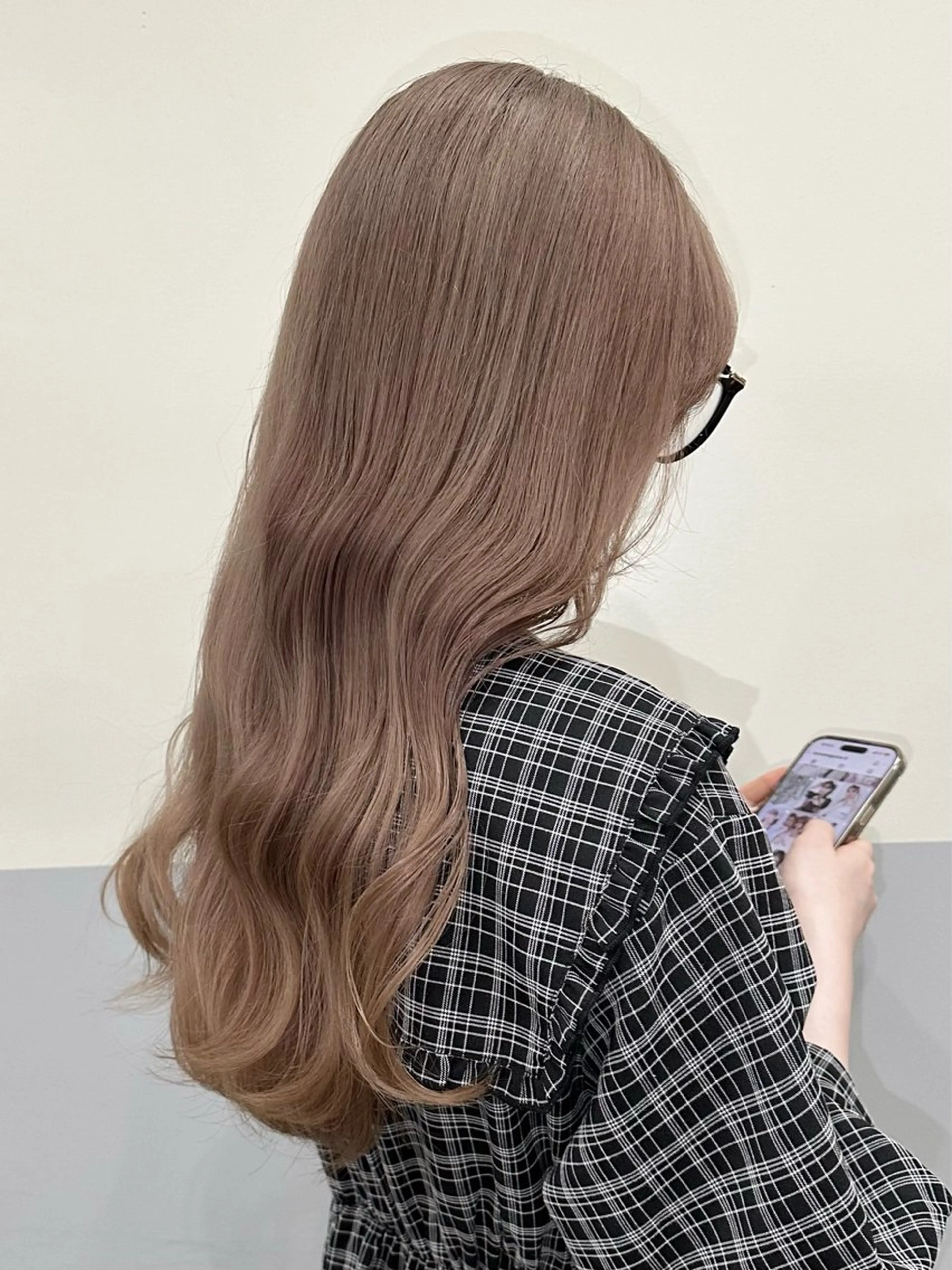 ロング カラー ブリーチ トリートメント HaKUmaison ノエ／久屋大通 高岳のヘアスタイル