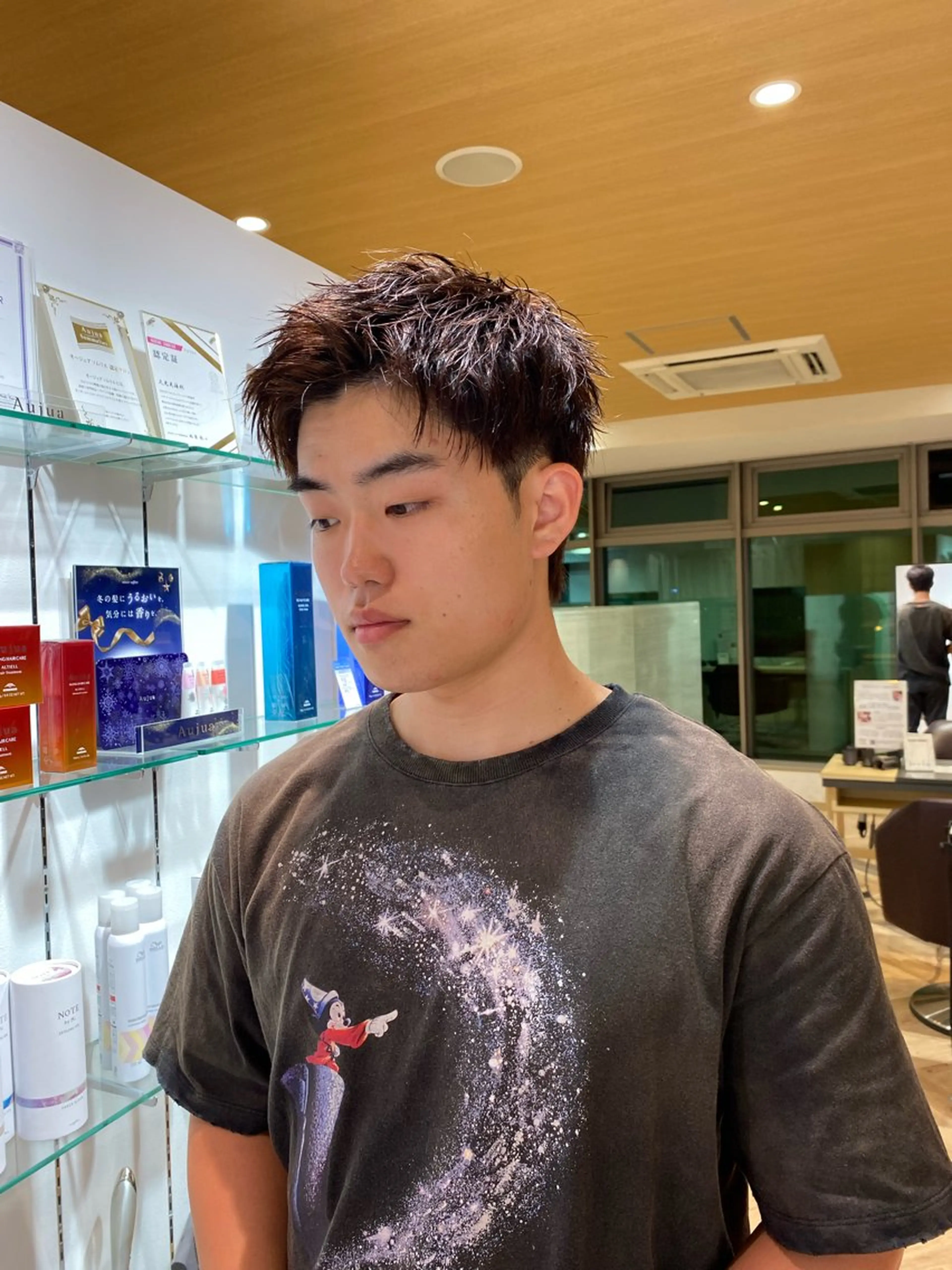 パーマ メンズ メンズパーマ カット パーマ Yamada Ami🪐のヘアスタイル