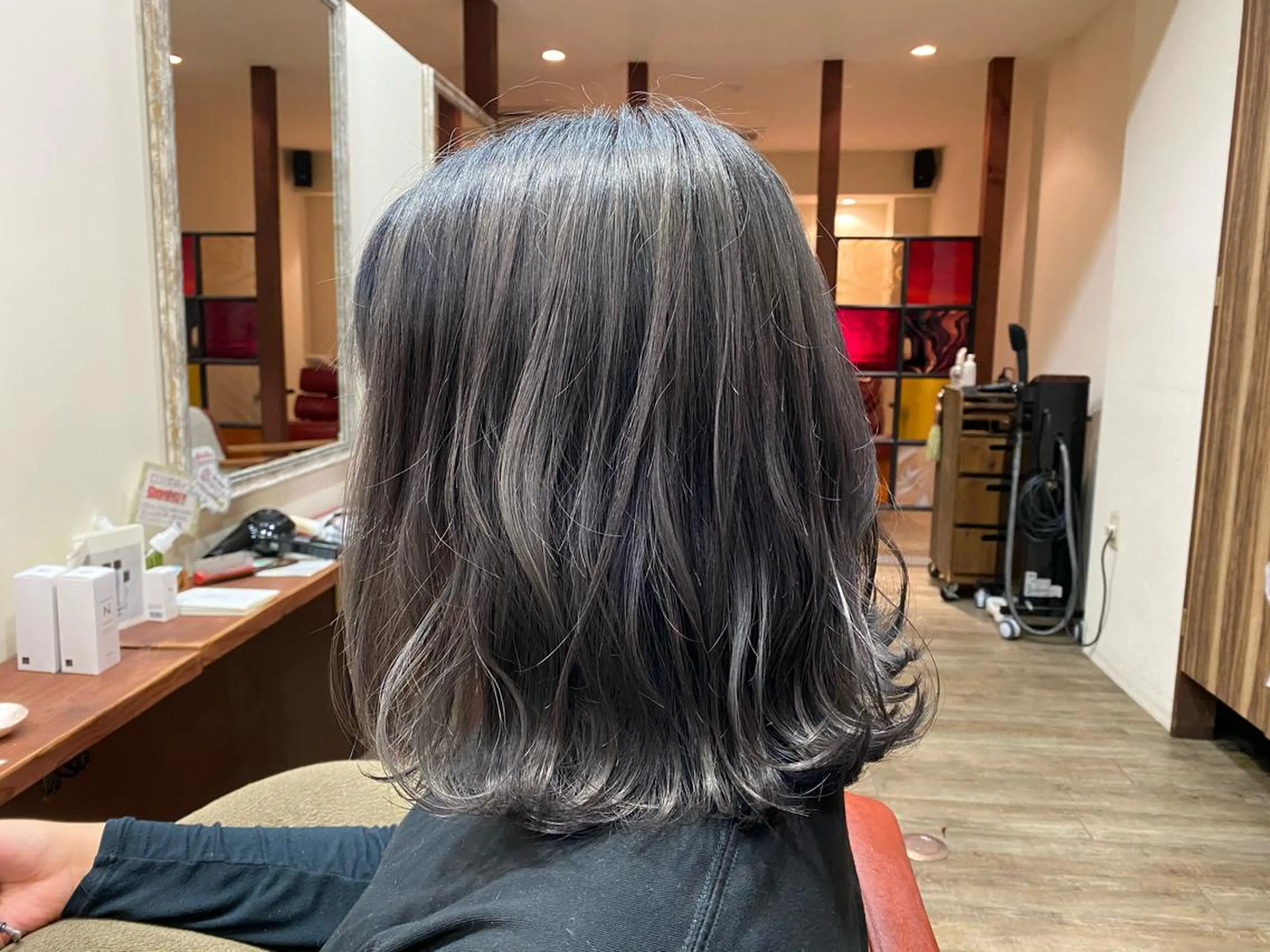 ミディアム カラー ヘアカラー トリートメント VandV所属・松村 未央のヘアスタイル