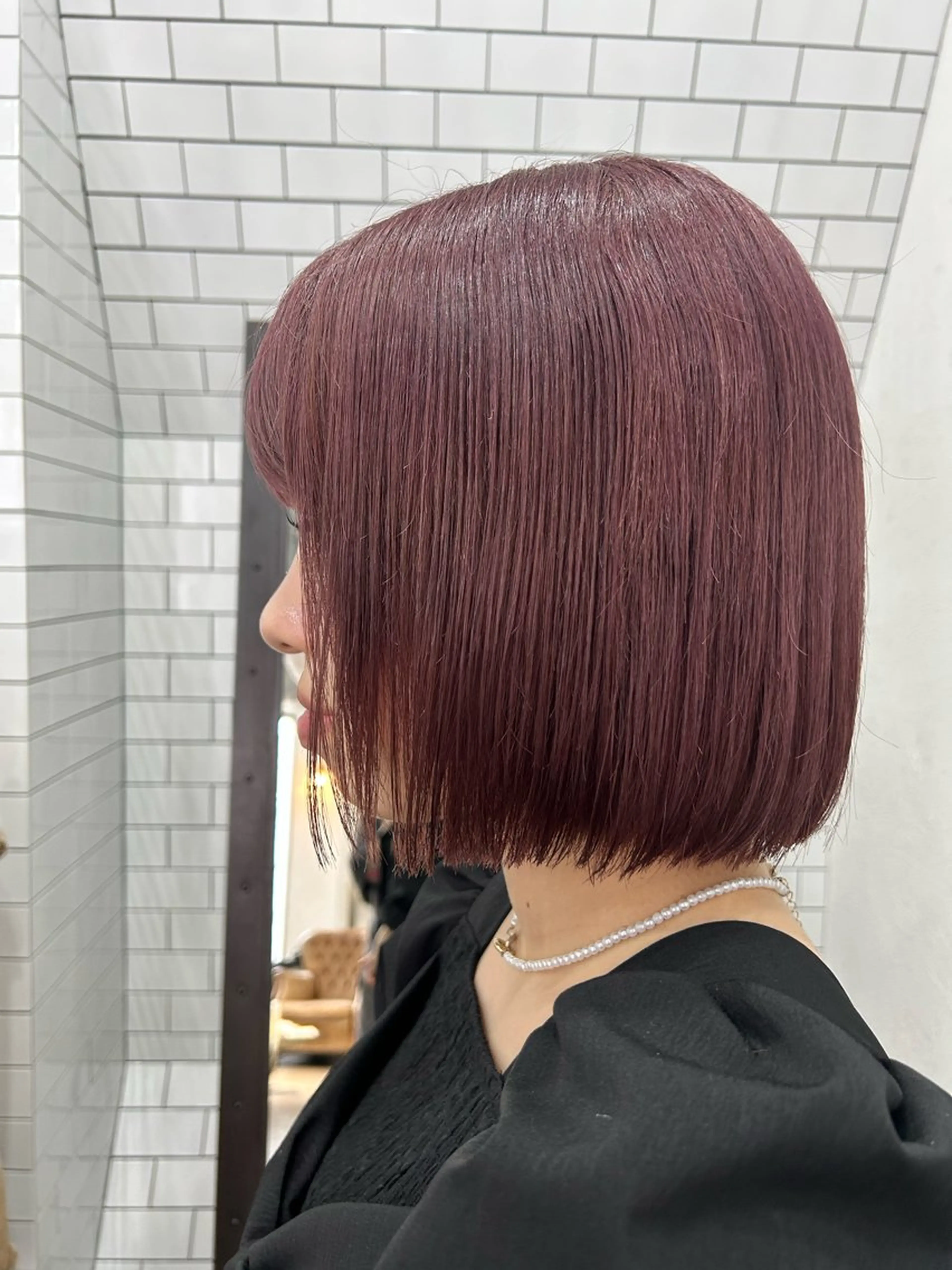 ショート カラー カット ヘアカラー トリートメント 妙見 知洋のヘアスタイル