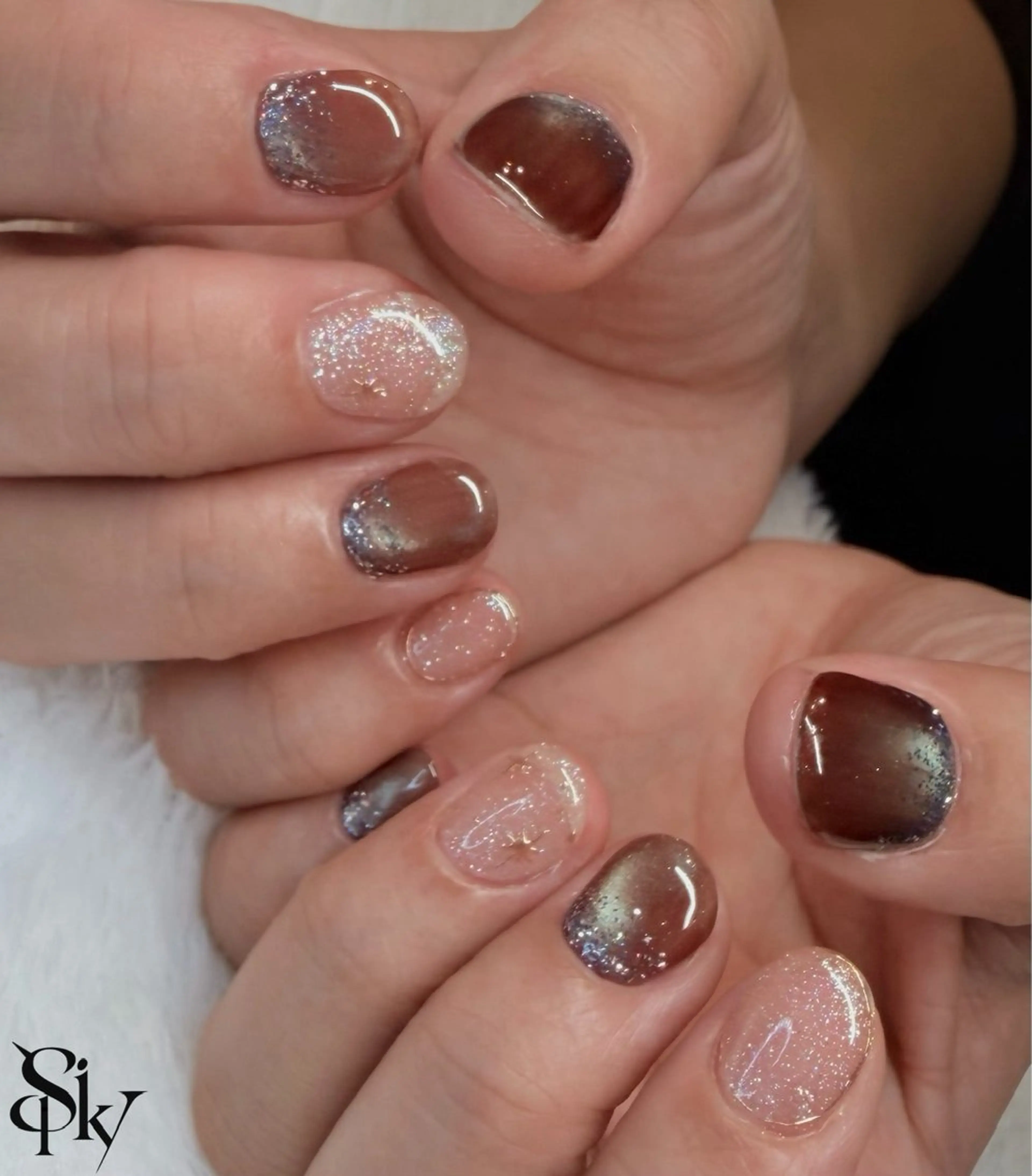 ネイル アートネイル ハンドネイル Spiky とうげ ふうかのネイルデザイン