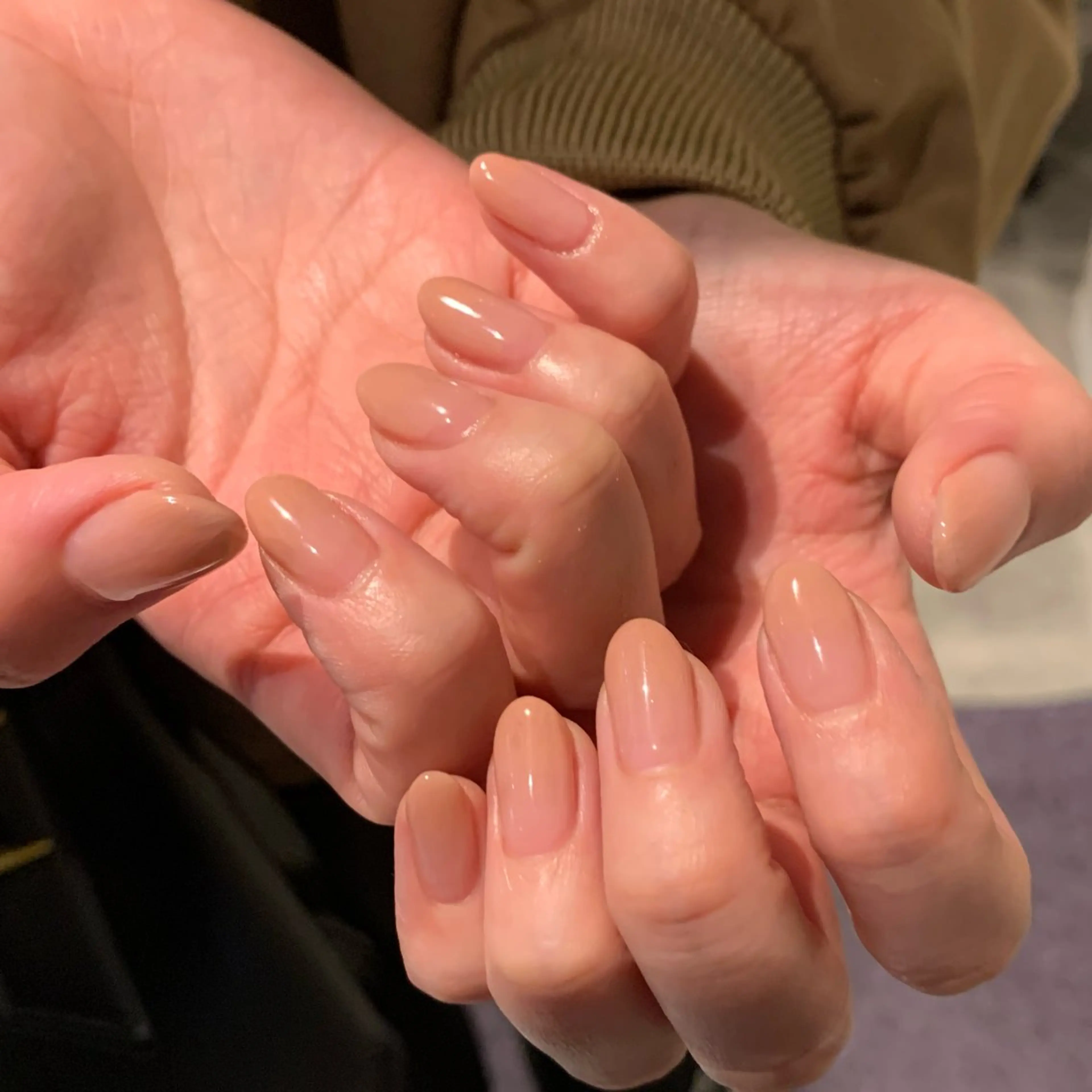 ネイル シンプルネイル YUKIMO🍎名駅 /ニュアンスのネイルデザイン