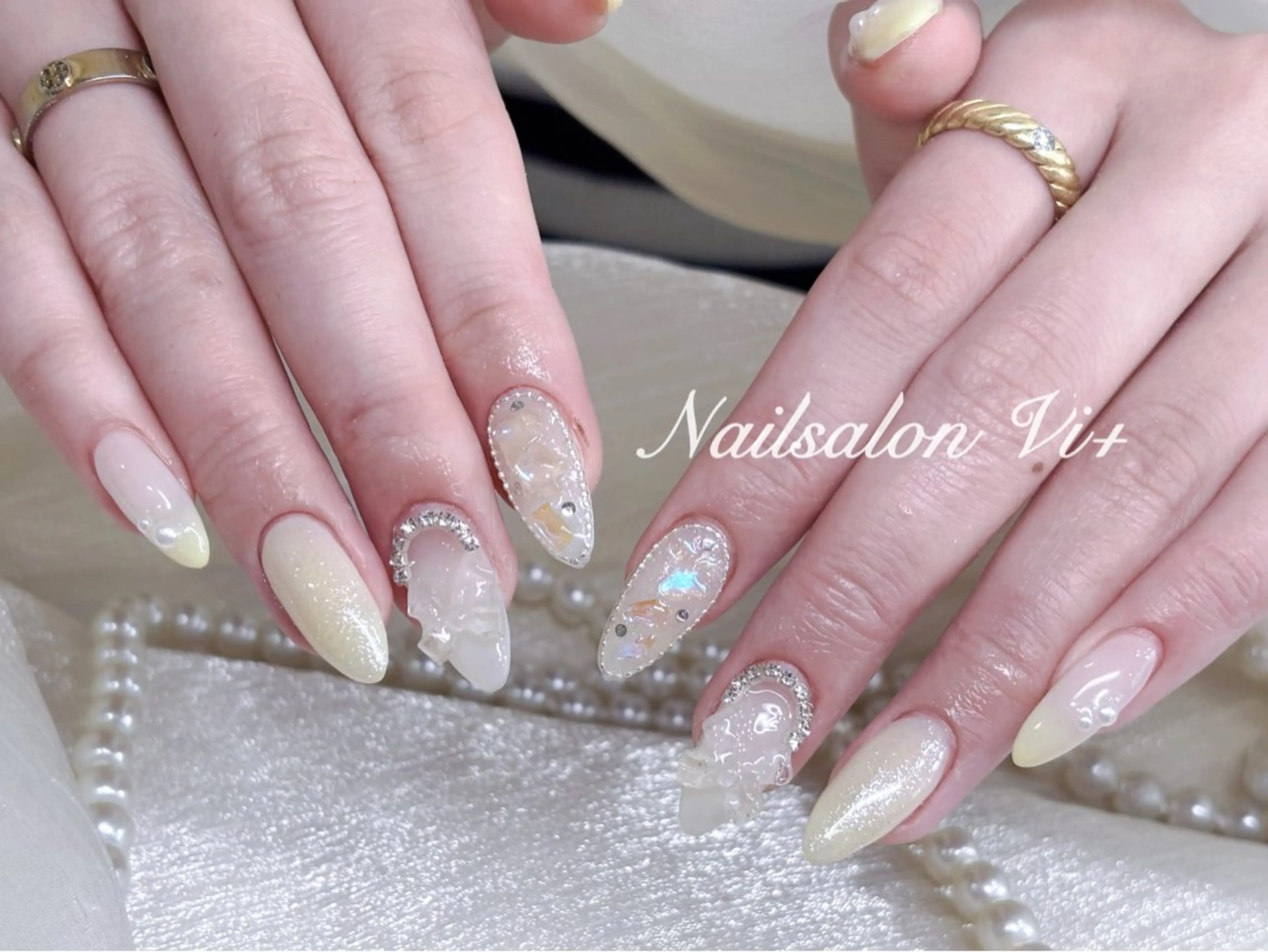ネイル ハンドネイル Nailsalon Vi+ももか🩷のネイルデザイン