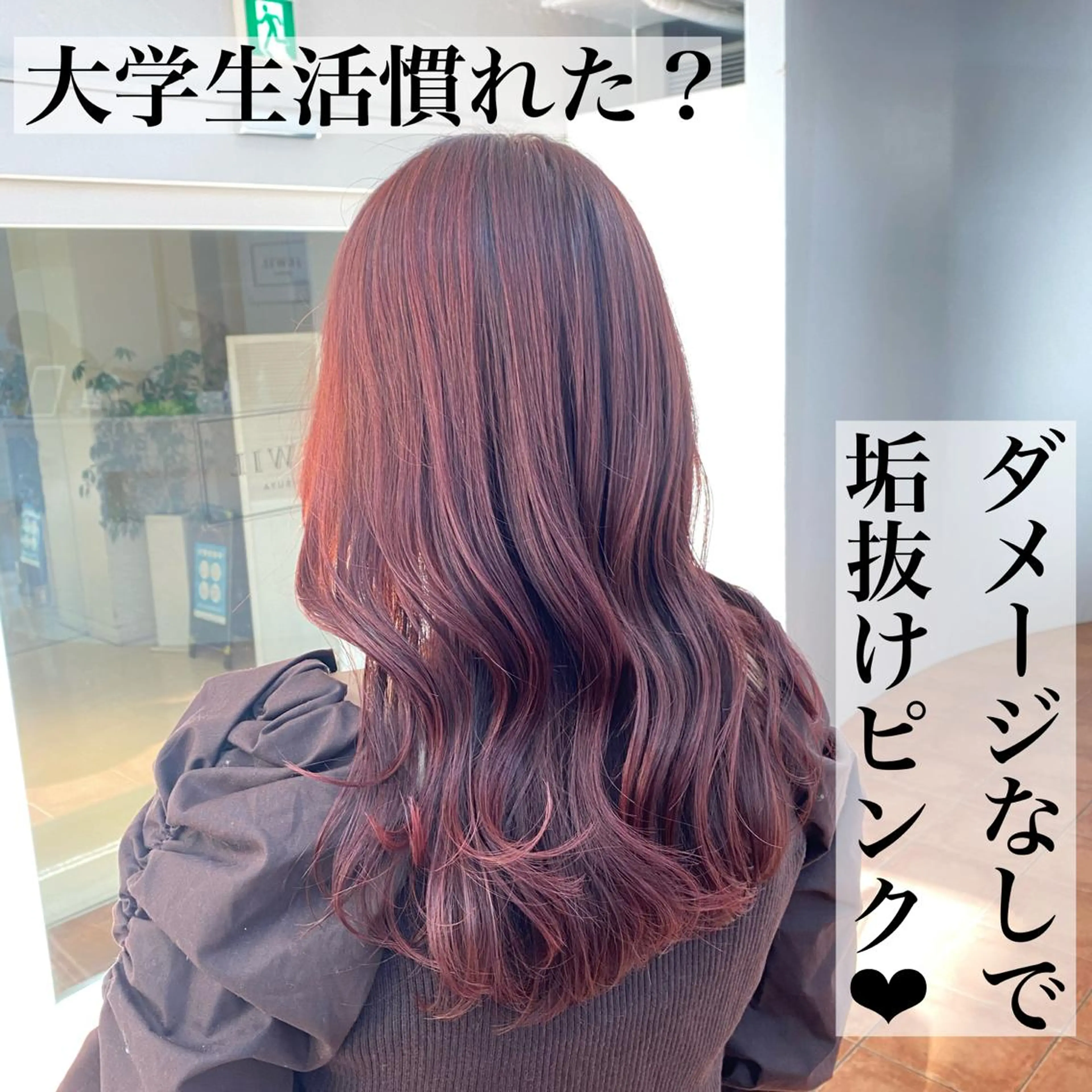 セミロング レイヤー/ショート カット/服部タカノリのヘアスタイル