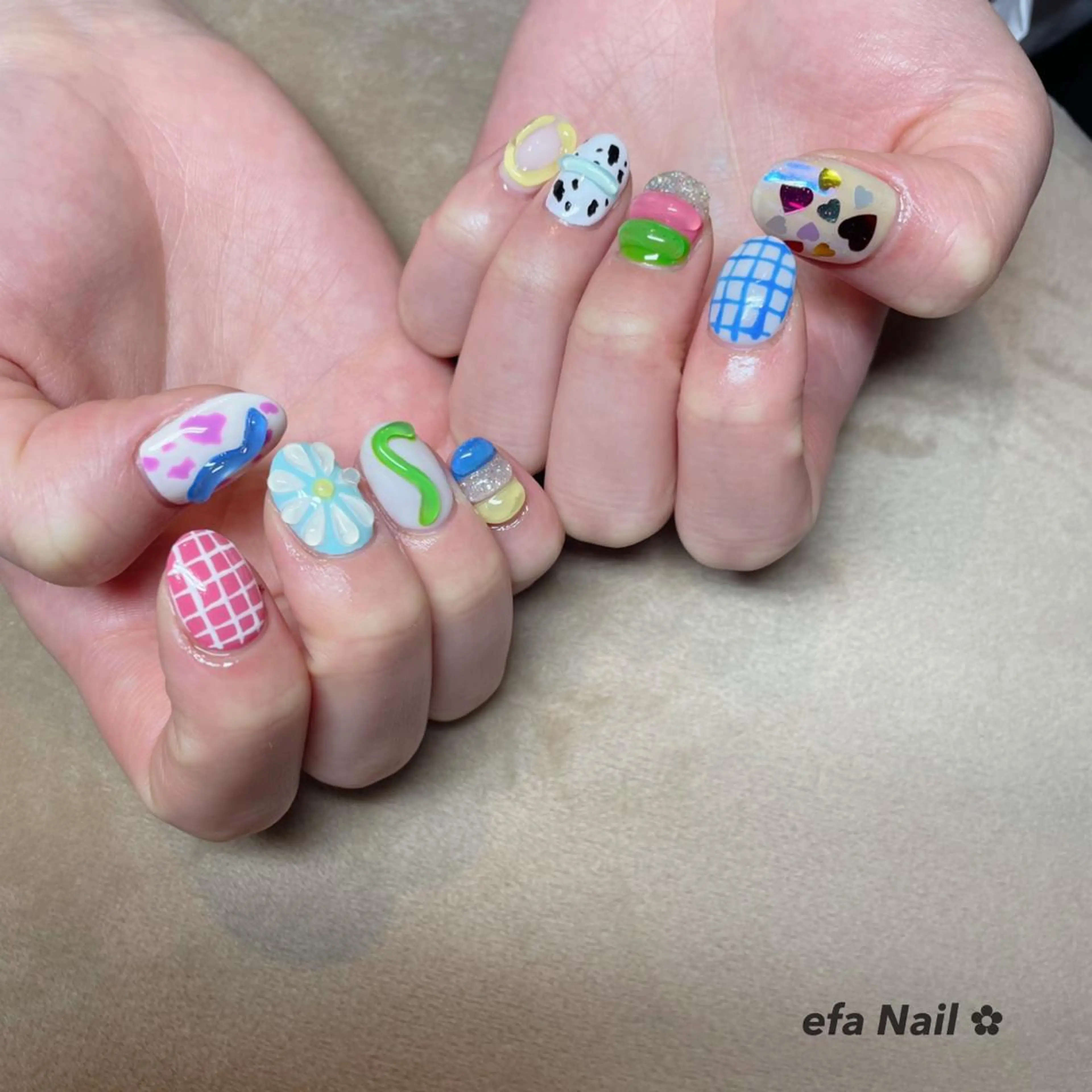 ネイル efa's  EyeNail-おもろまち-所属・efa Nail 🌺Okinawaのネイルデザイン
