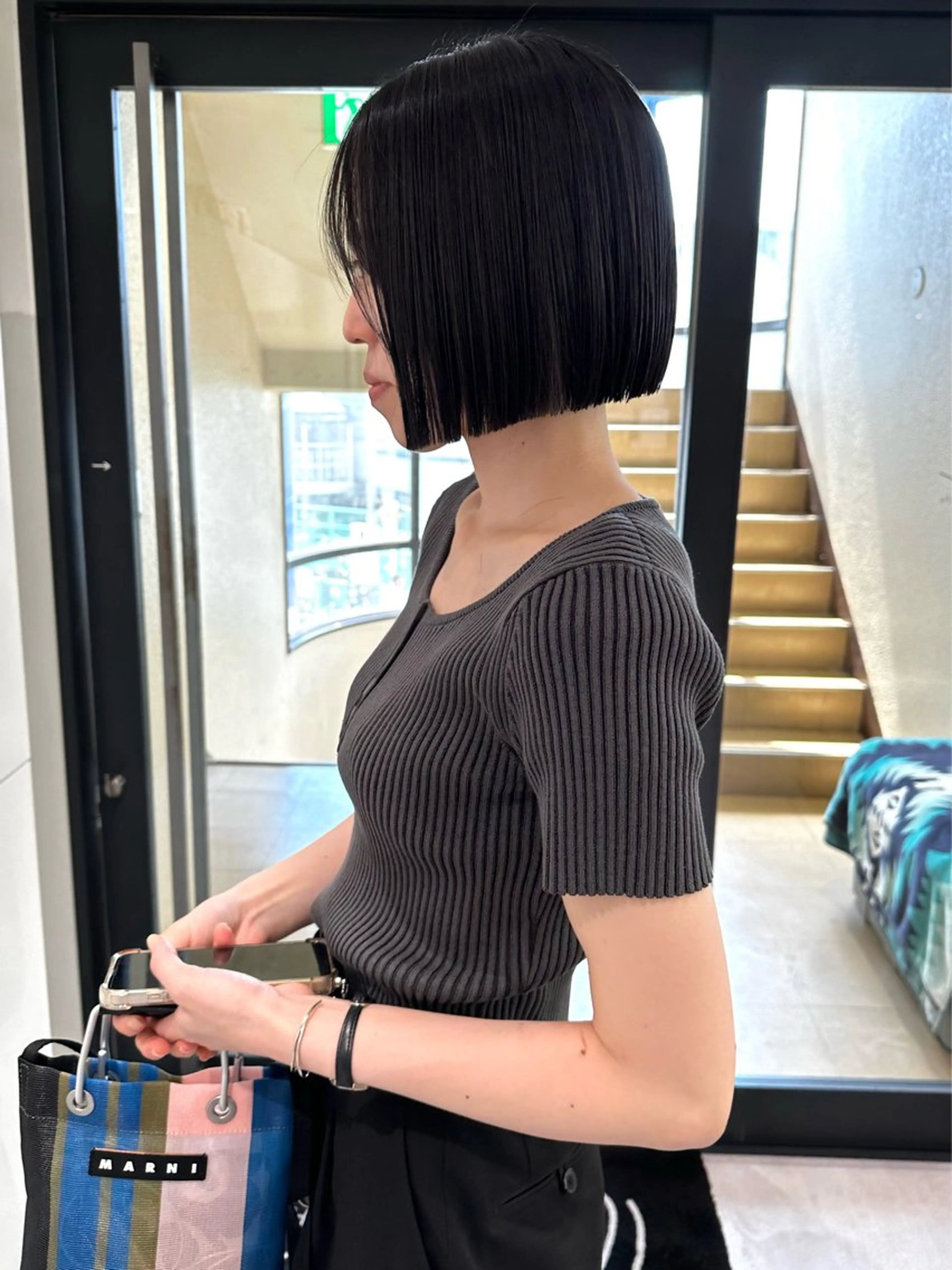 ショート カラー Ocean Hair&Life 【オーシャンヘアーアンドライフ】所属・水田 成美のヘアスタイル