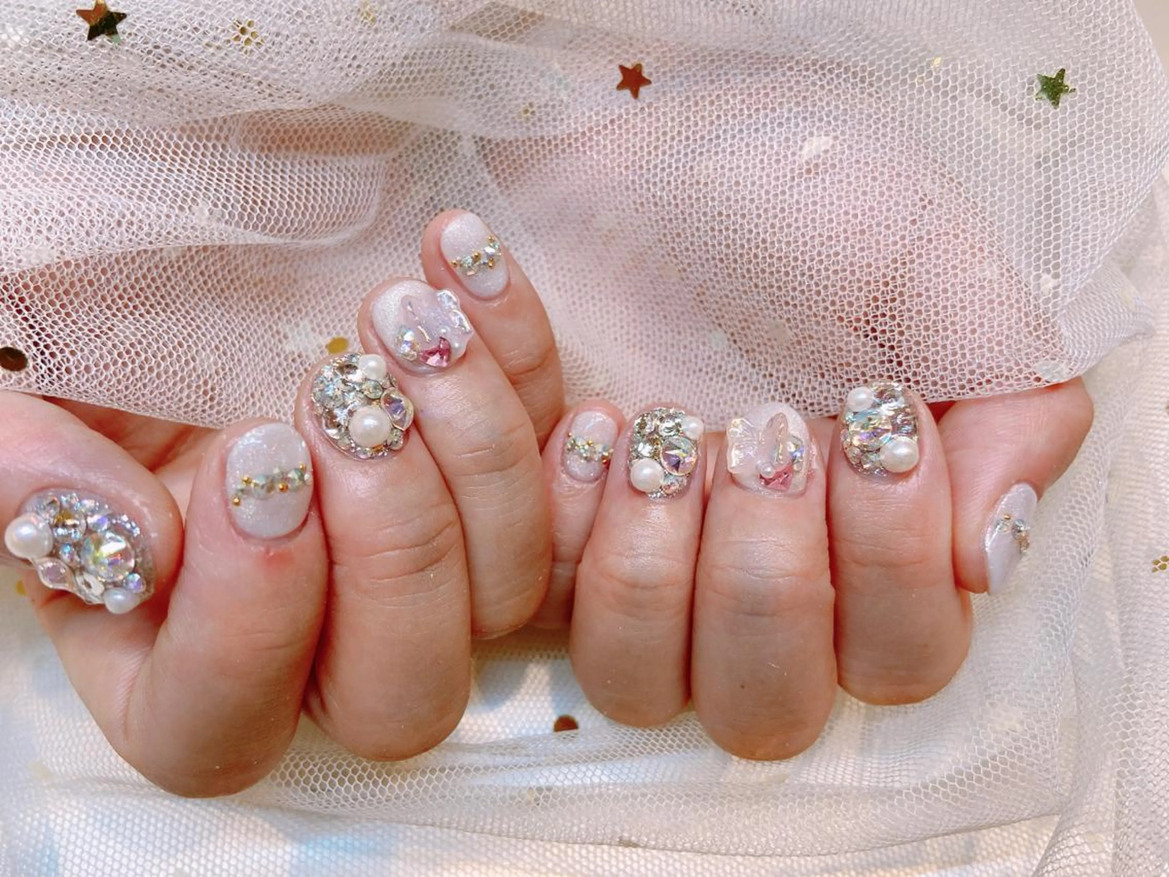 ネイル 長さだし専門店 M2　rikaのネイルデザイン