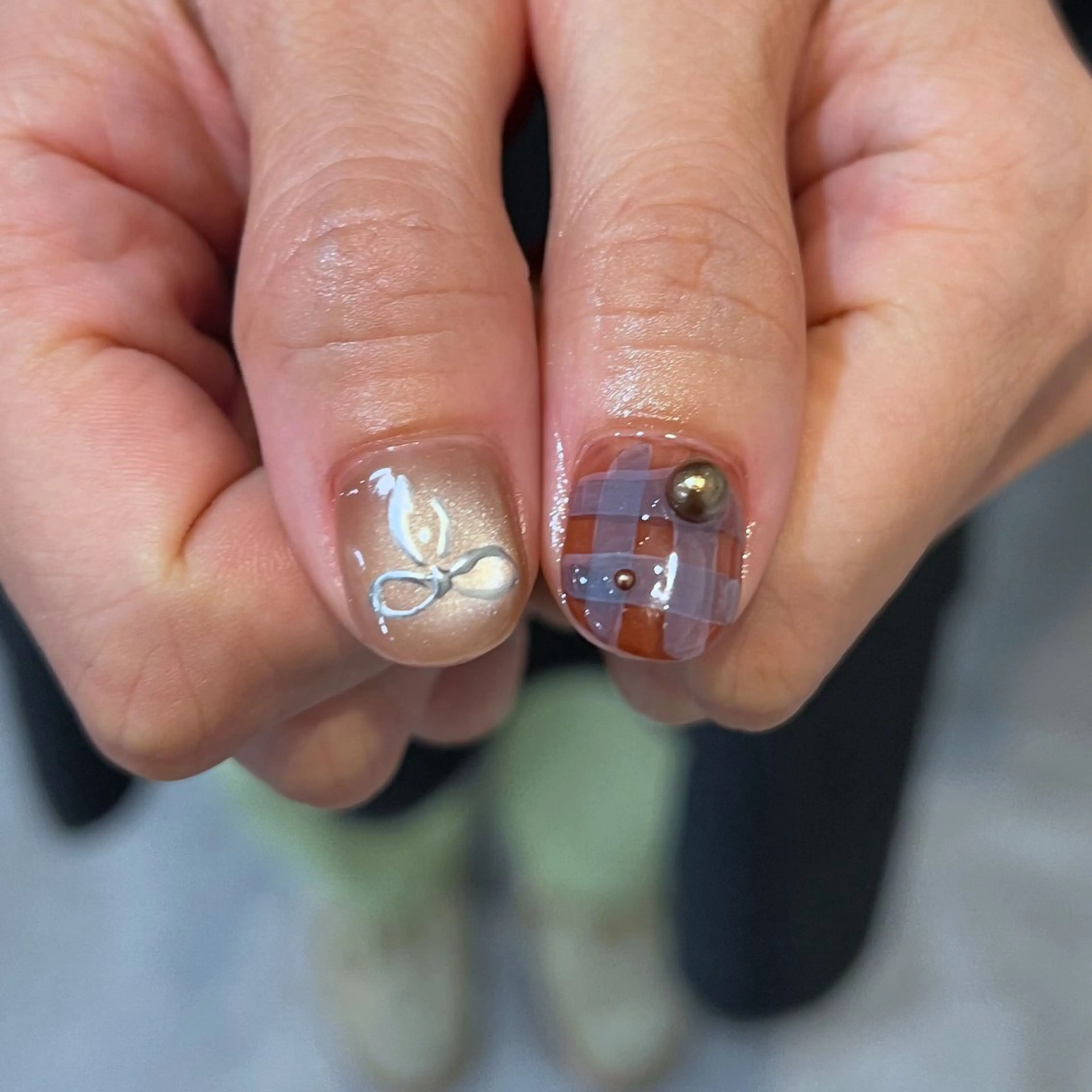 ネイル ハンドネイル miyuu 𓂃🫧‪のネイルデザイン