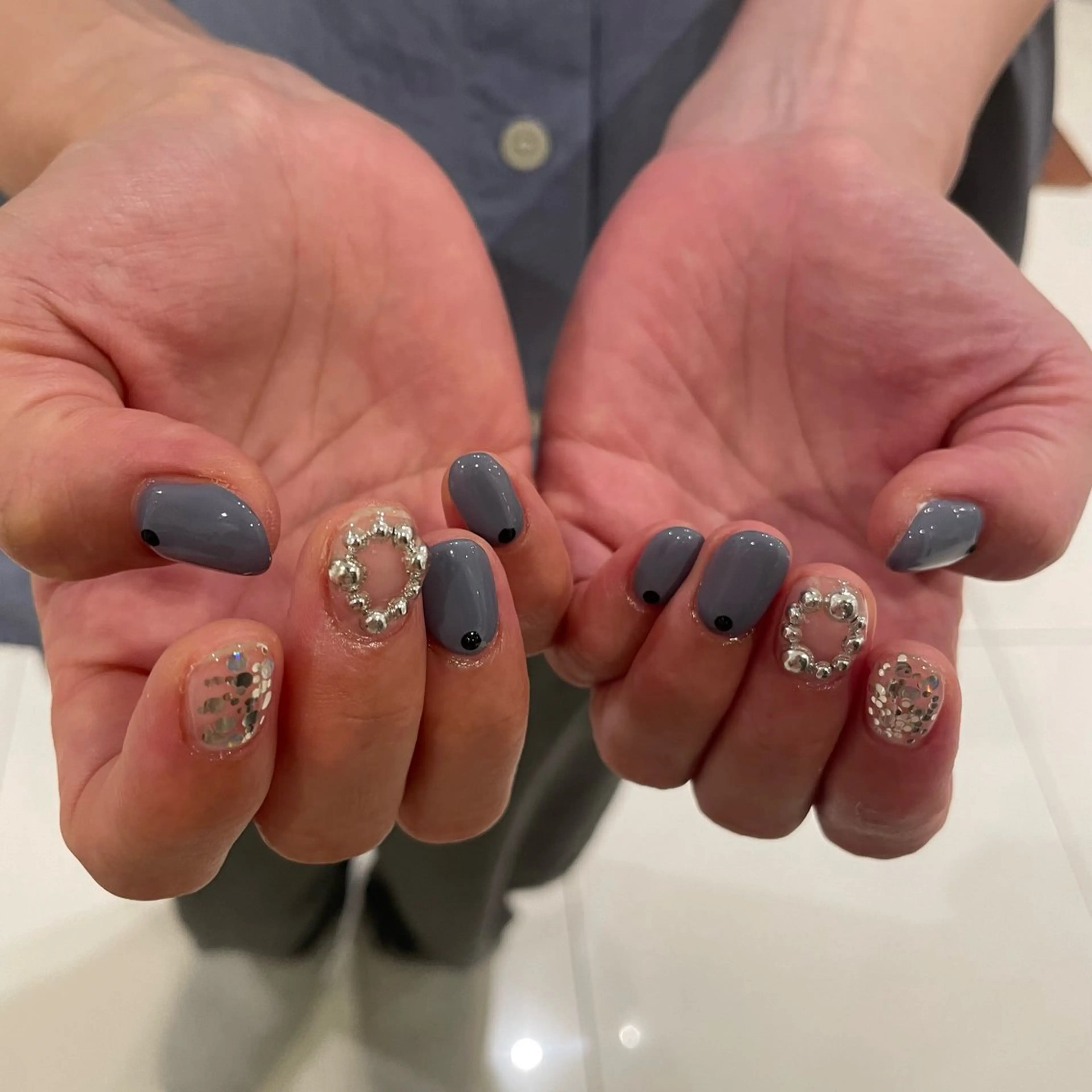 ネイル Yu_me  北堀江店所属・Yu_me 北堀江 chikaのネイルデザイン