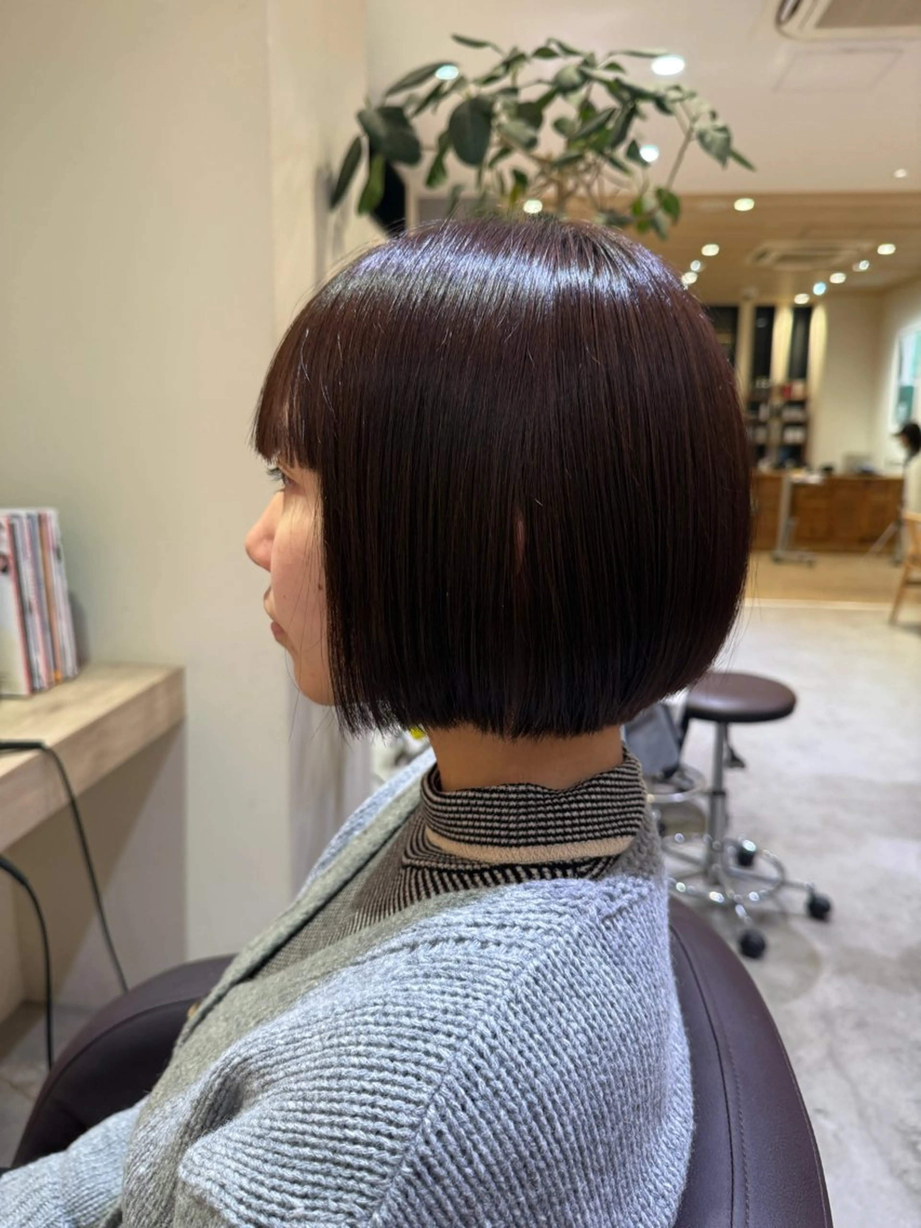 ショート ボブ 丸みボブ/ショート /大山杏奈🌙のヘアスタイル