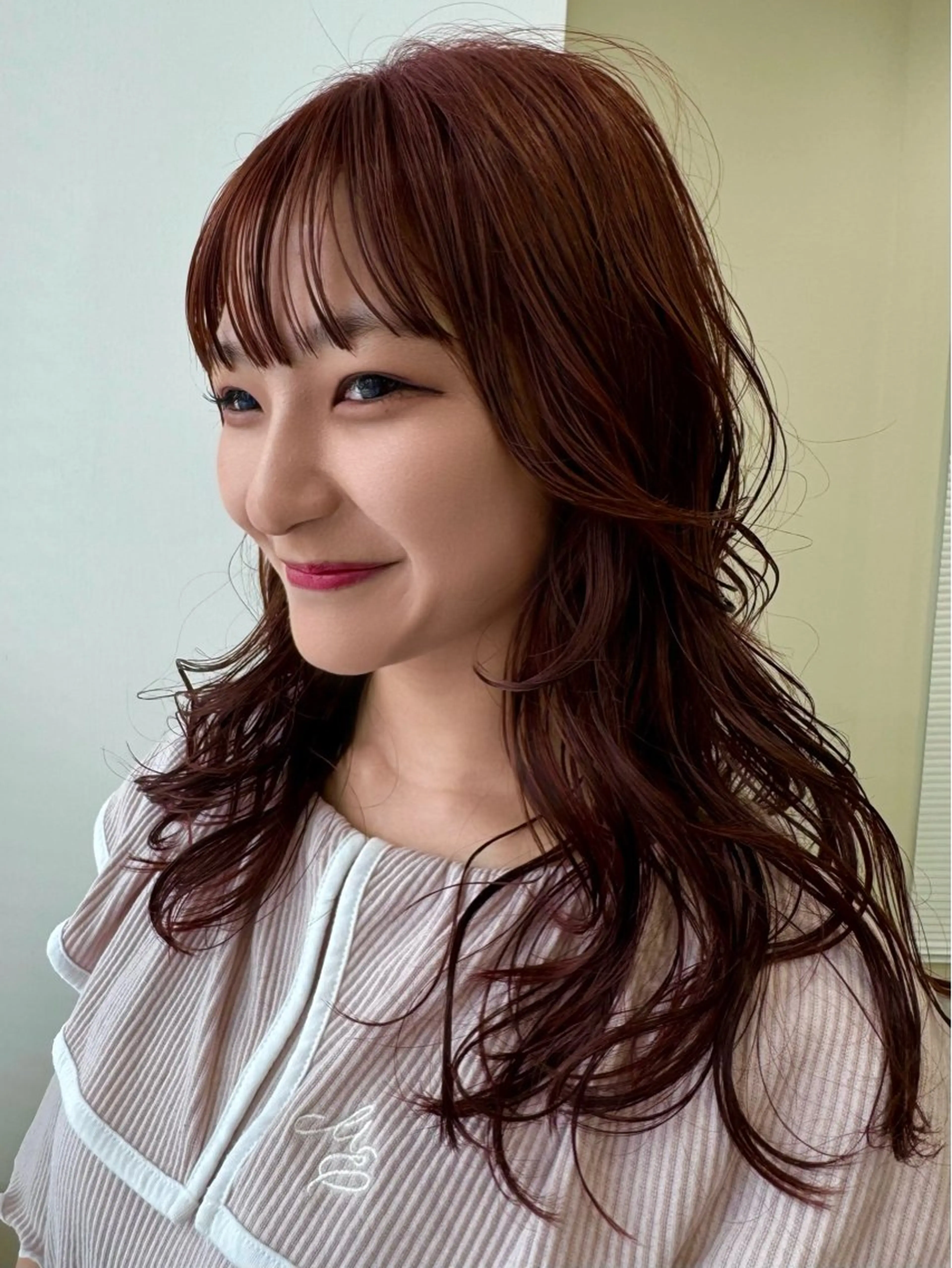 カラー ブリーチ ブリーチなしカラー 中尾 未来のヘアスタイル