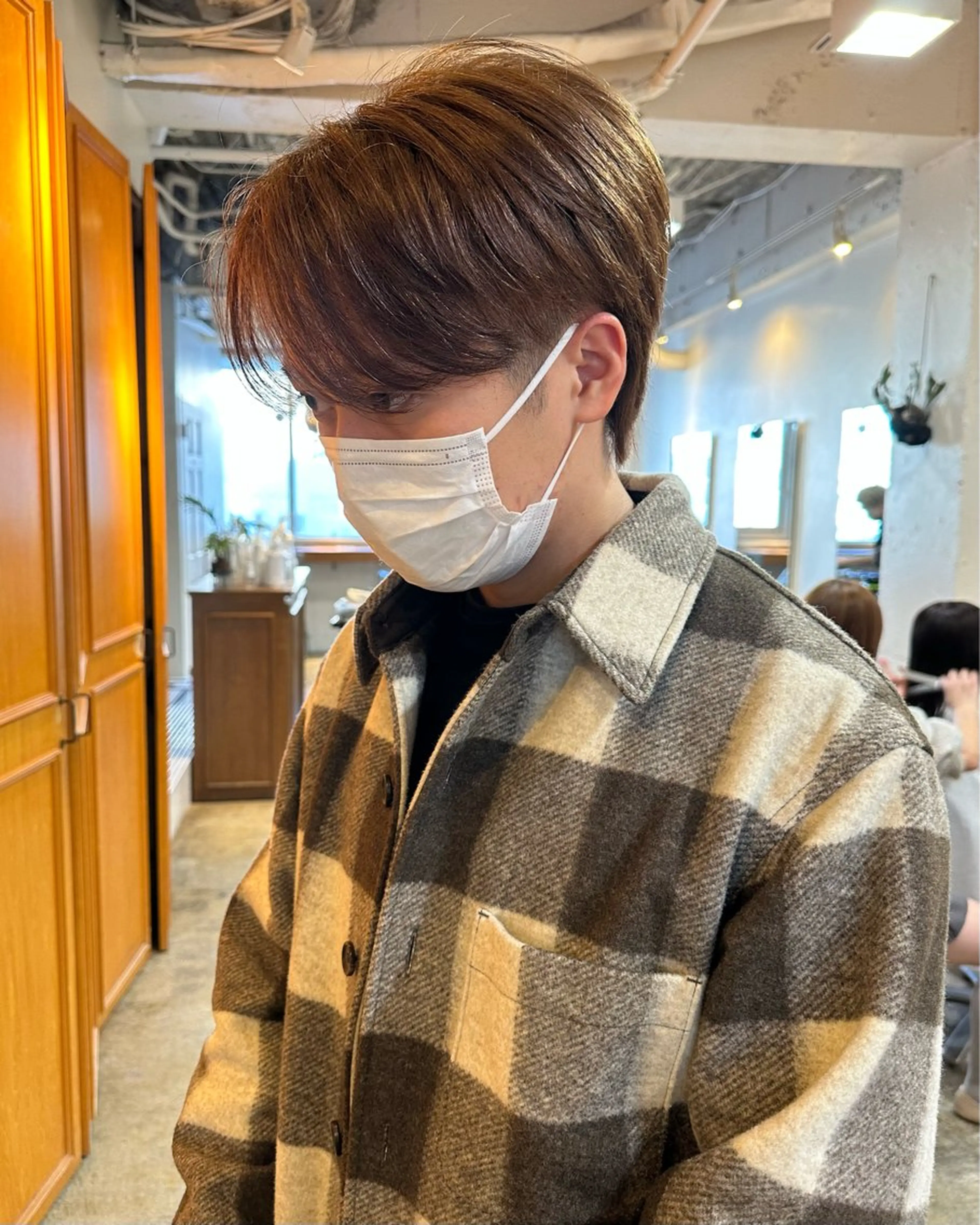 ショート メンズ カット トリートメント グランジヘア 無造作ヘアHYUGAのヘアスタイル