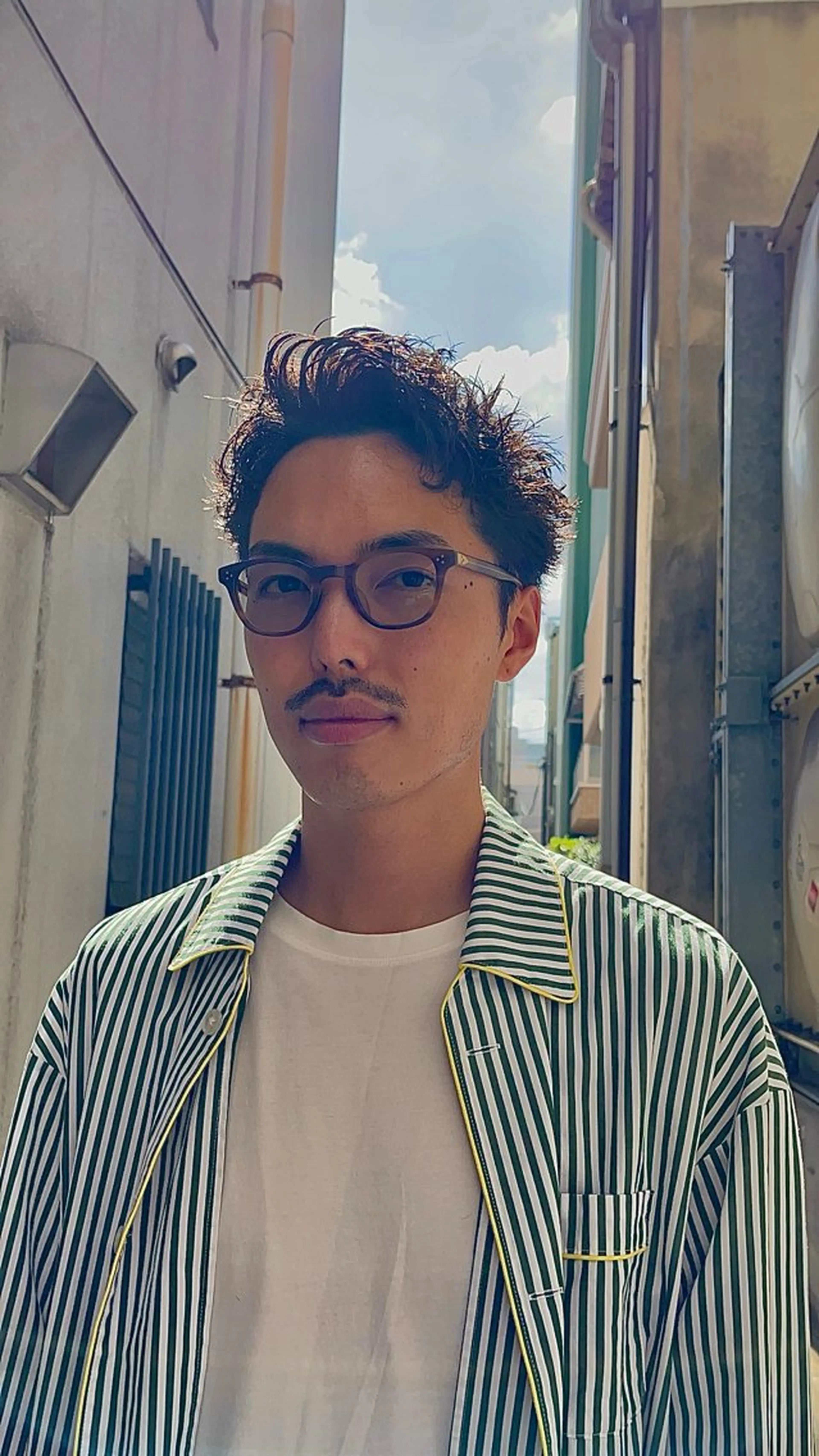 ショート パーマ メンズ メンズパーマ カット パーマ daichi (UMM)のヘアスタイル