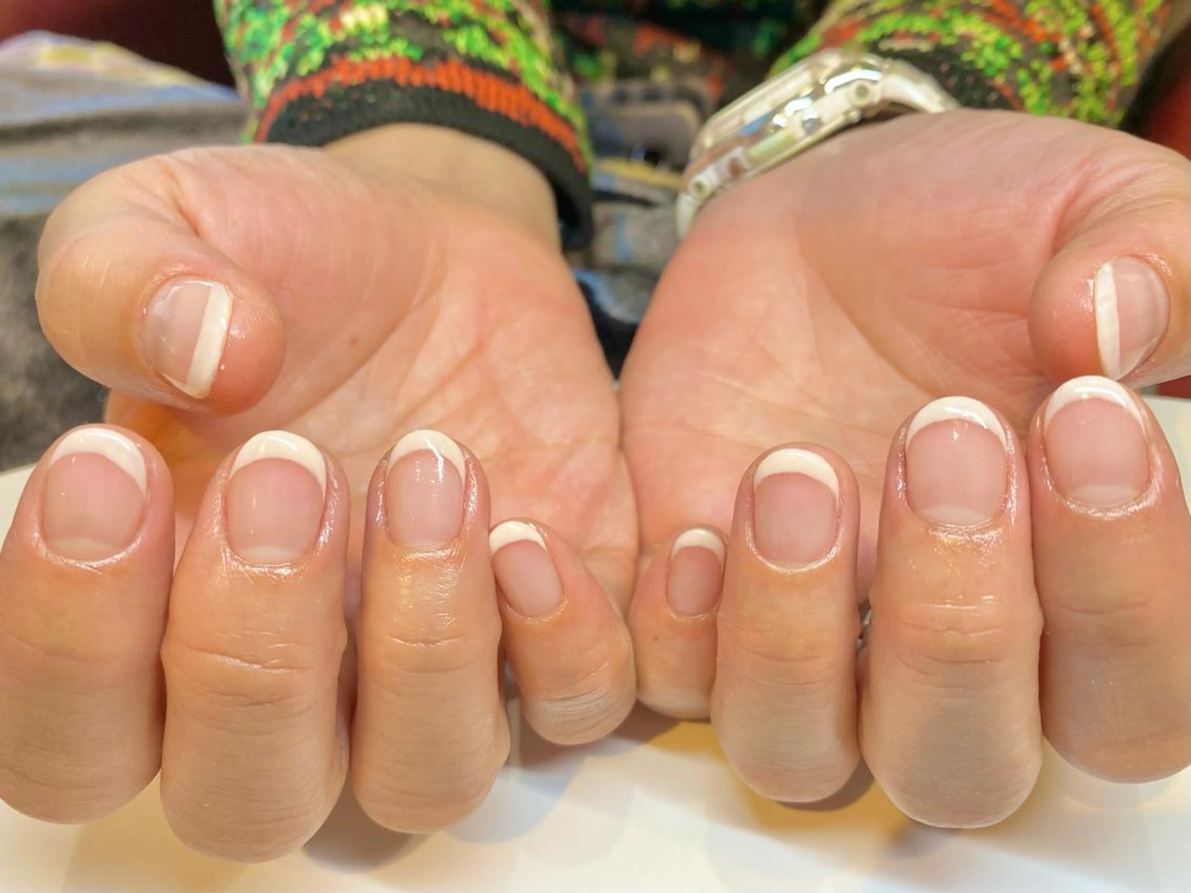 ネイル フレンチネイル シンプルネイル MUSE koshikawaのネイルデザイン