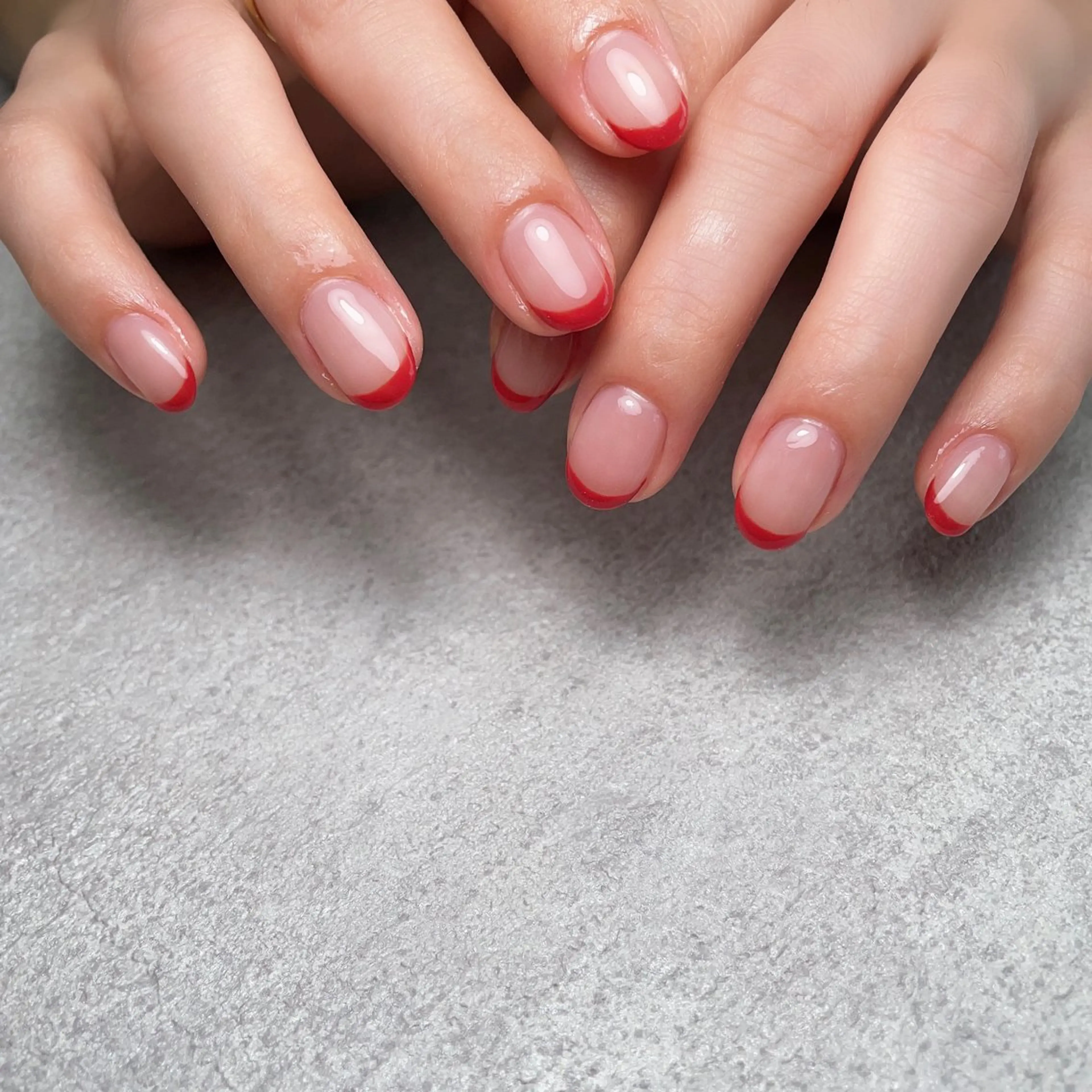 ネイル ブラウン フレンチネイル ALL Nail &whiteningのその他イメージ