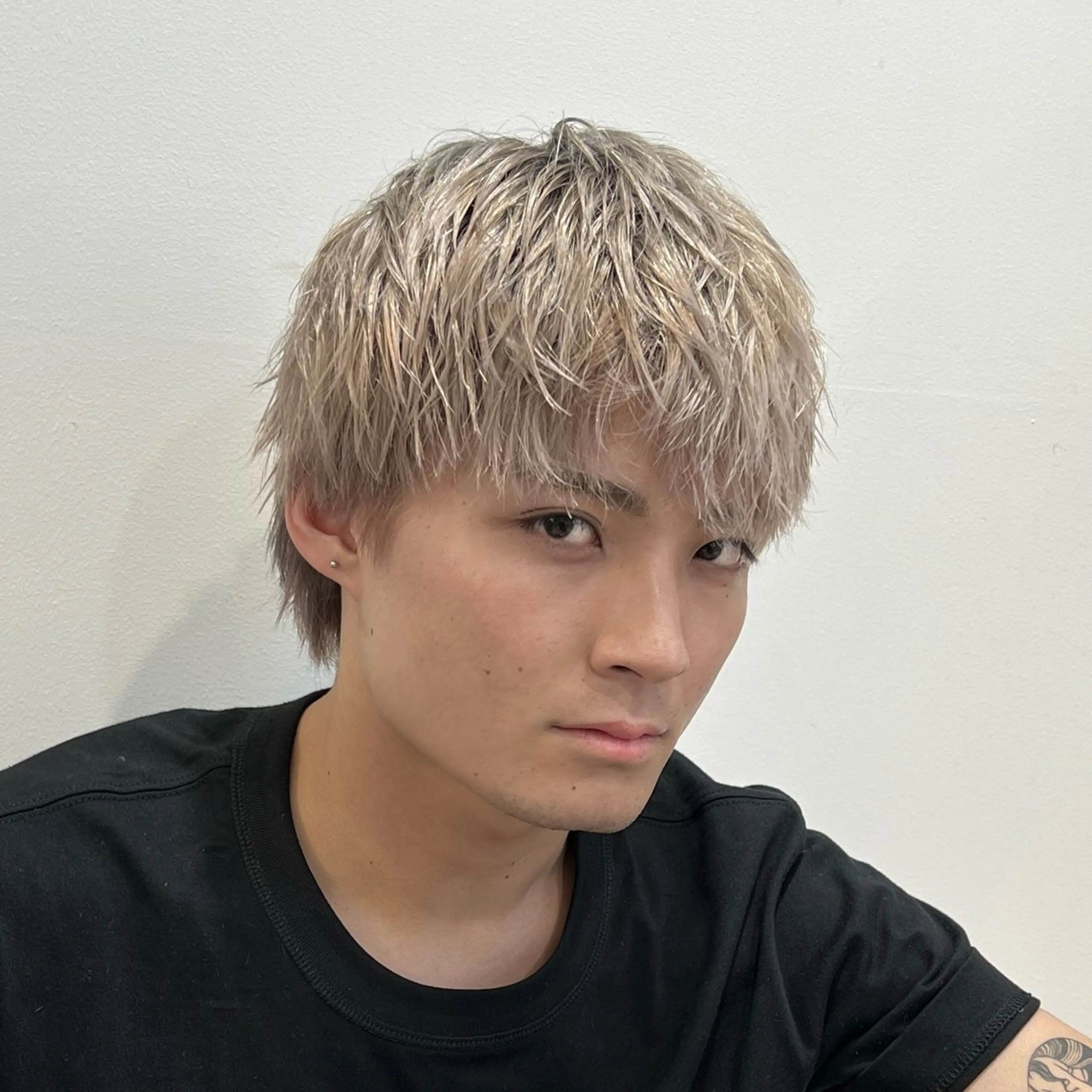 カラー メンズ カルマパーマ メンズ韓国風 メンズパーマ 【メンズ特化✨】 縮毛矯正/千原涼麻のヘアスタイル