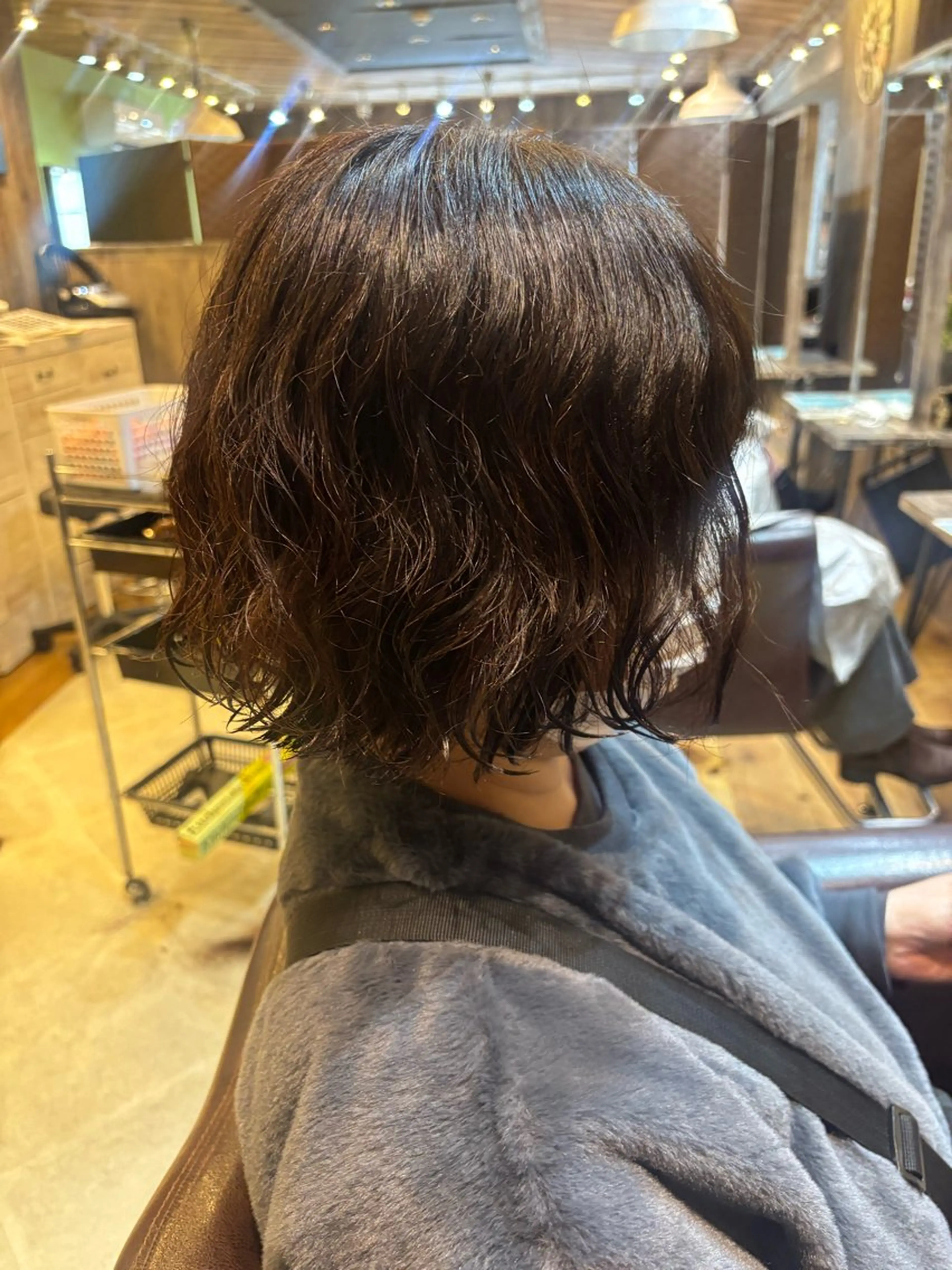 パーマ ヒグチ ハルナのヘアスタイル