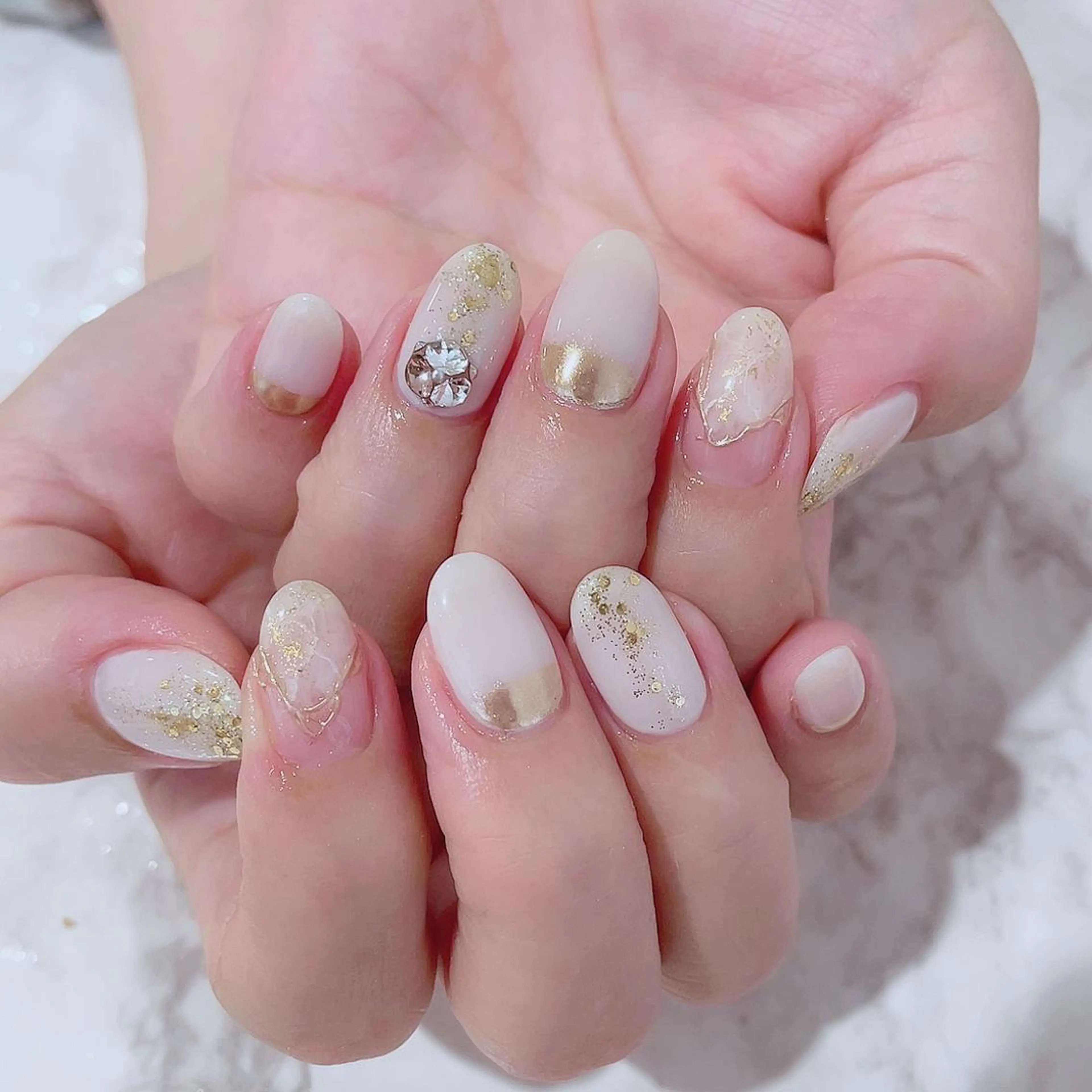 ネイル ハンドネイル ハンドケア nailsalon SuMILEのネイルデザイン