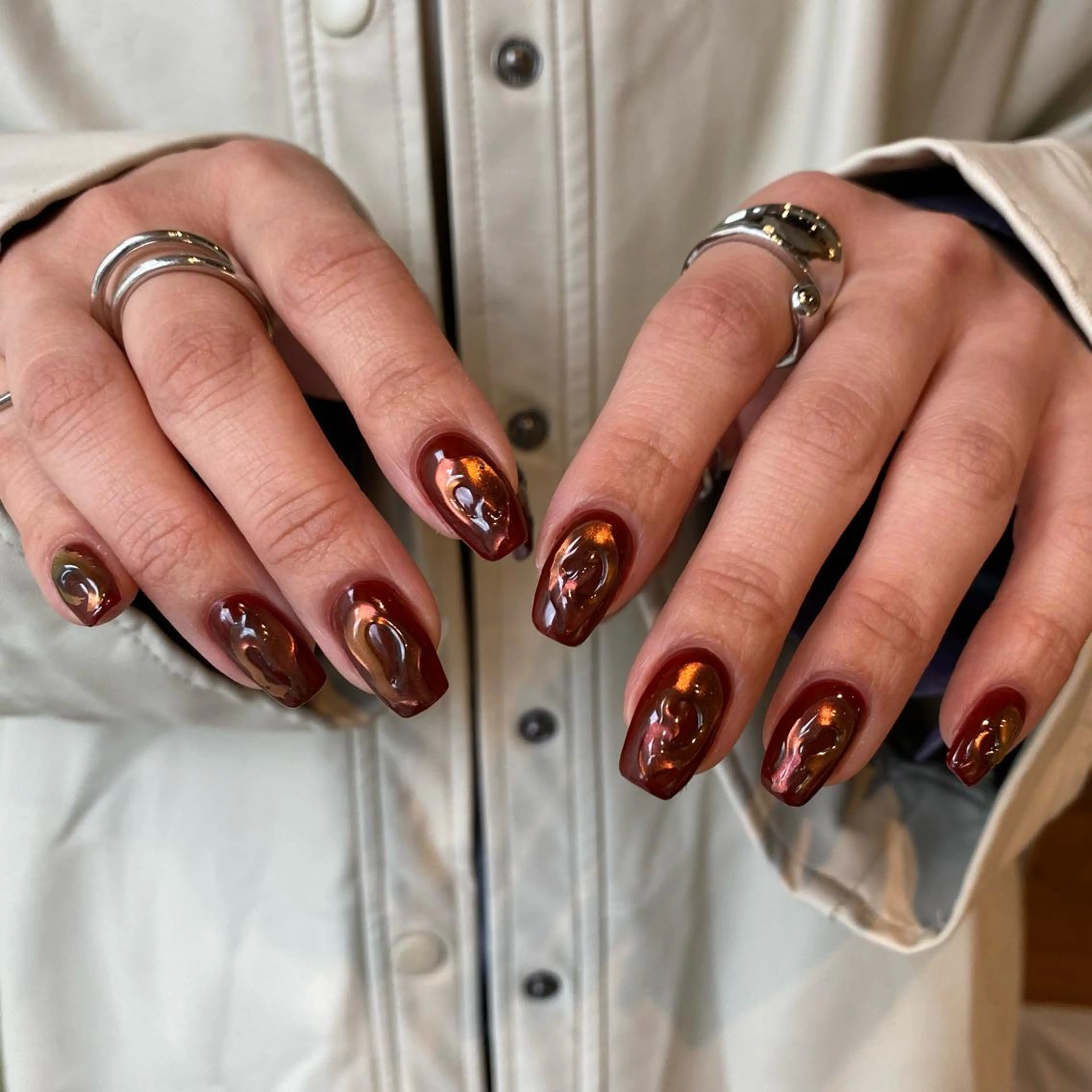 ネイル 渋谷ニュアンスネイル SYURI🫧のネイルデザイン