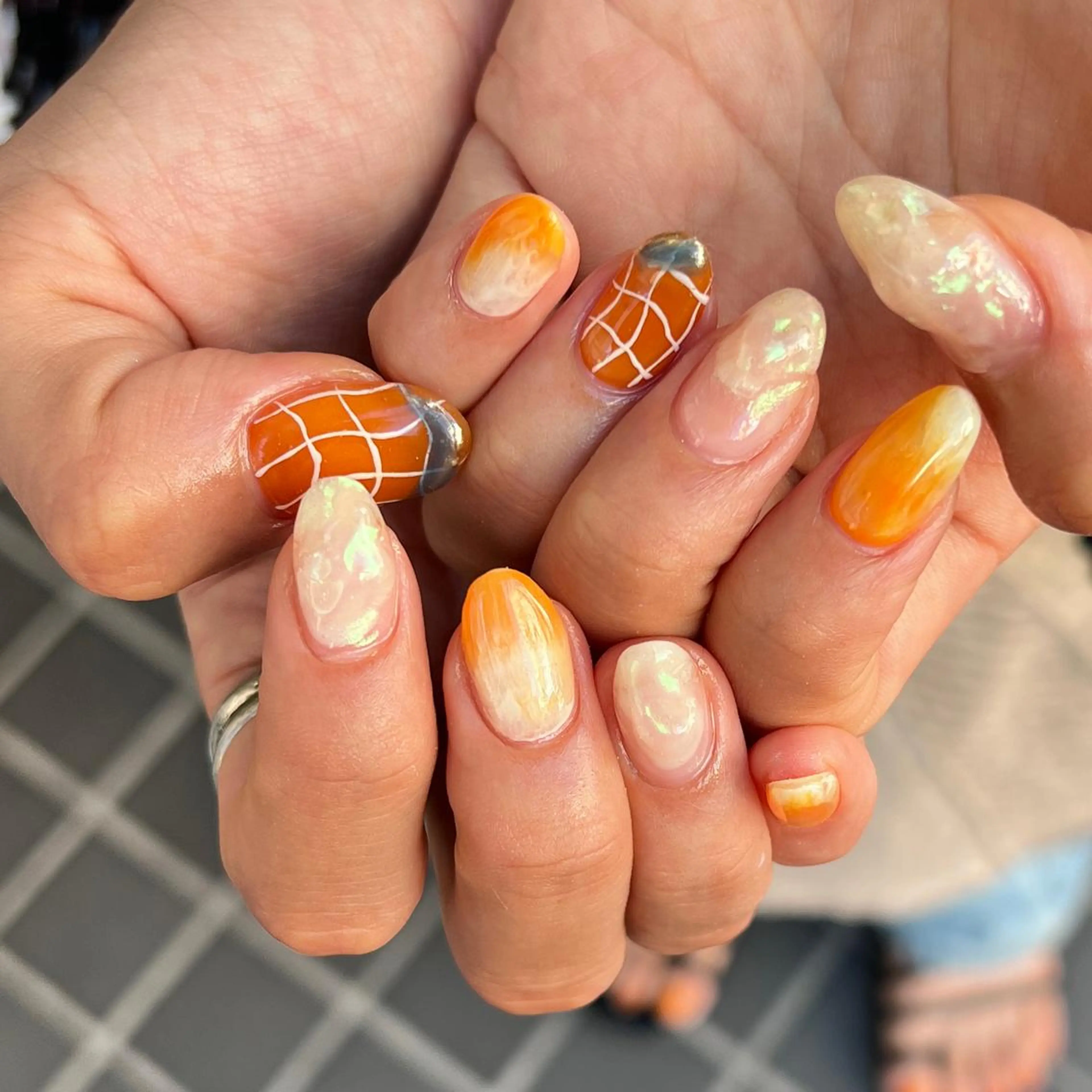 ネイル ハンドネイル 河野 弥月のネイルデザイン