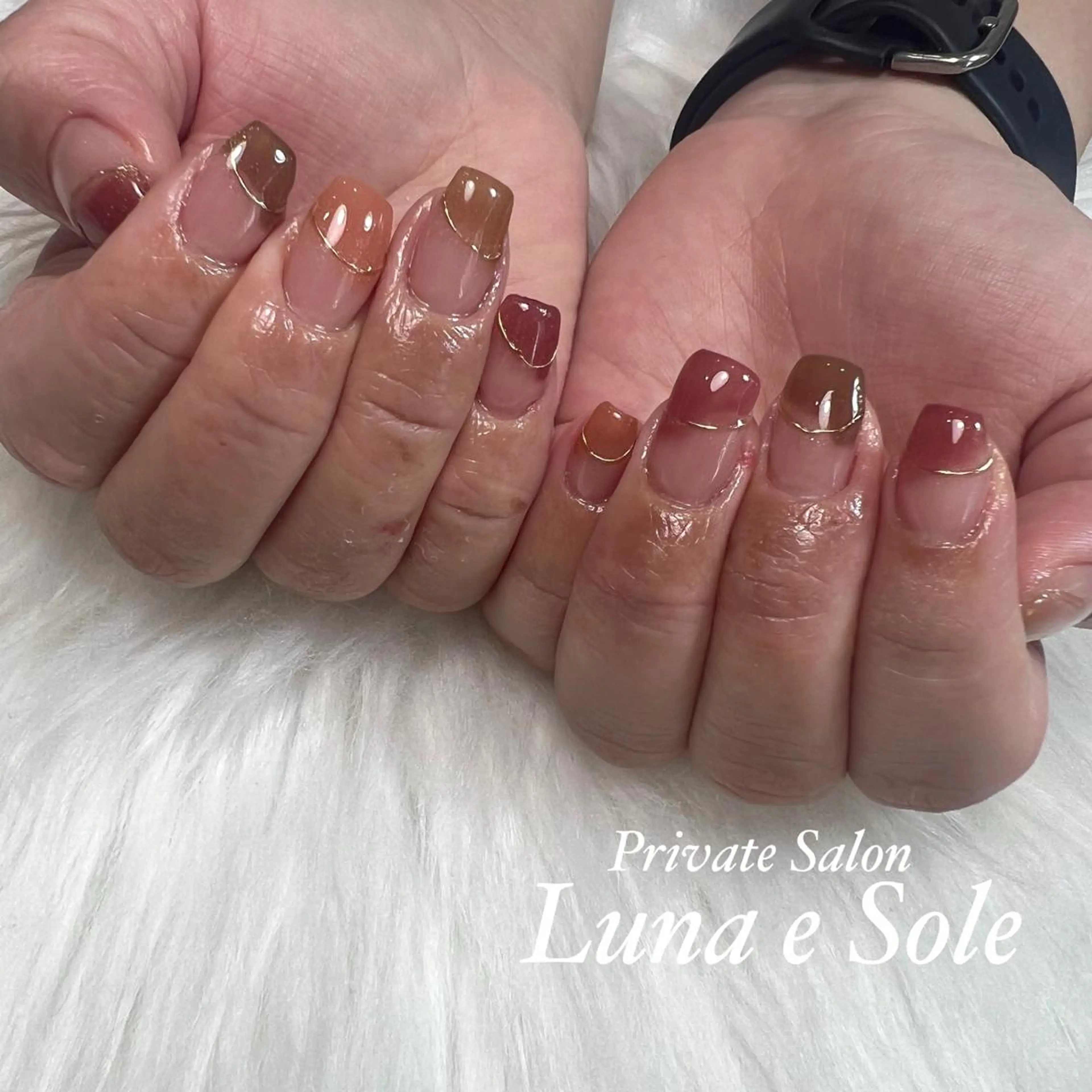 ネイル Luna e  Soleのネイルデザイン