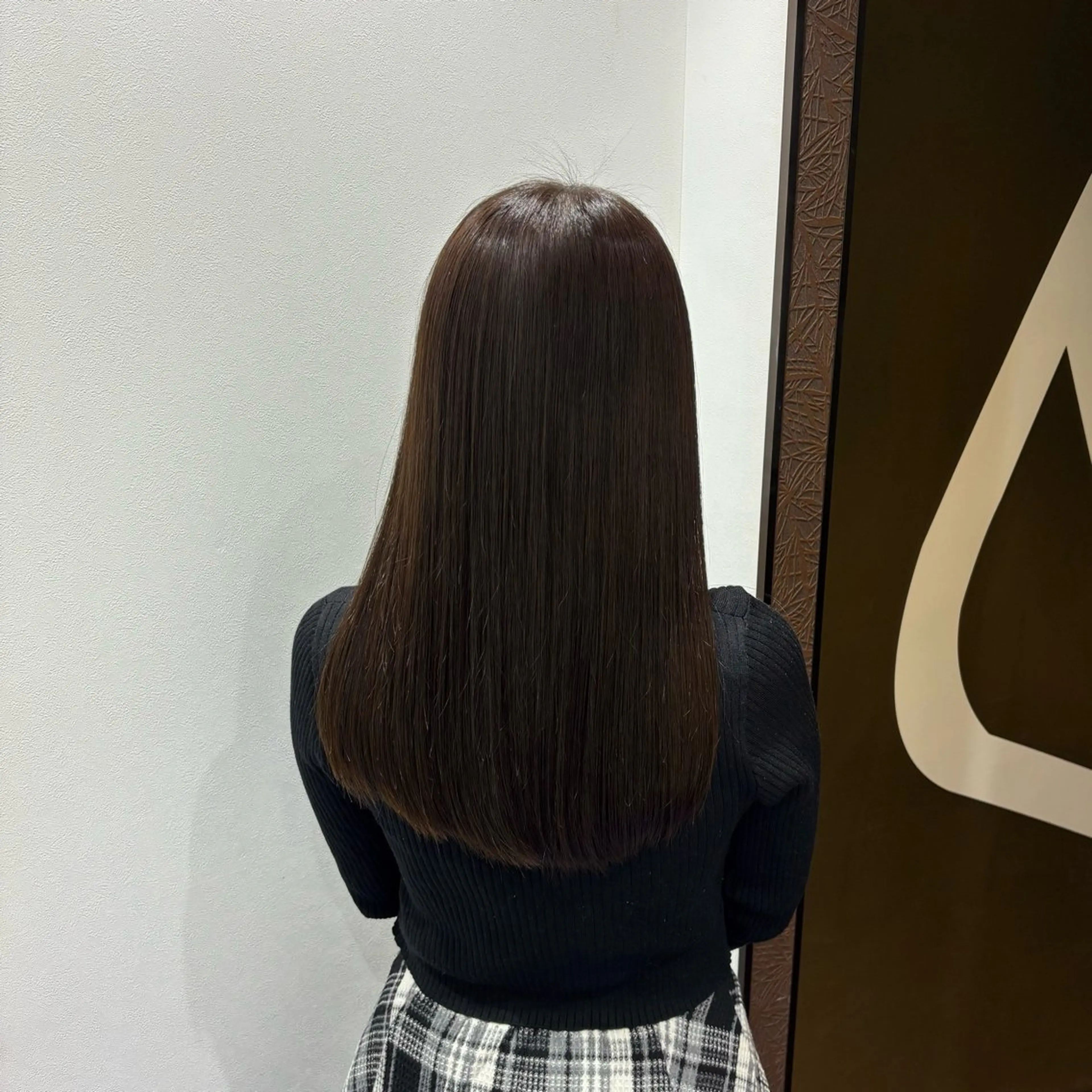 ロング カラー アッシュ アッシュブラウン ブラウンカラー 髪質改善 トリートメント 🌸石間伏 愛理🌸のヘアスタイル