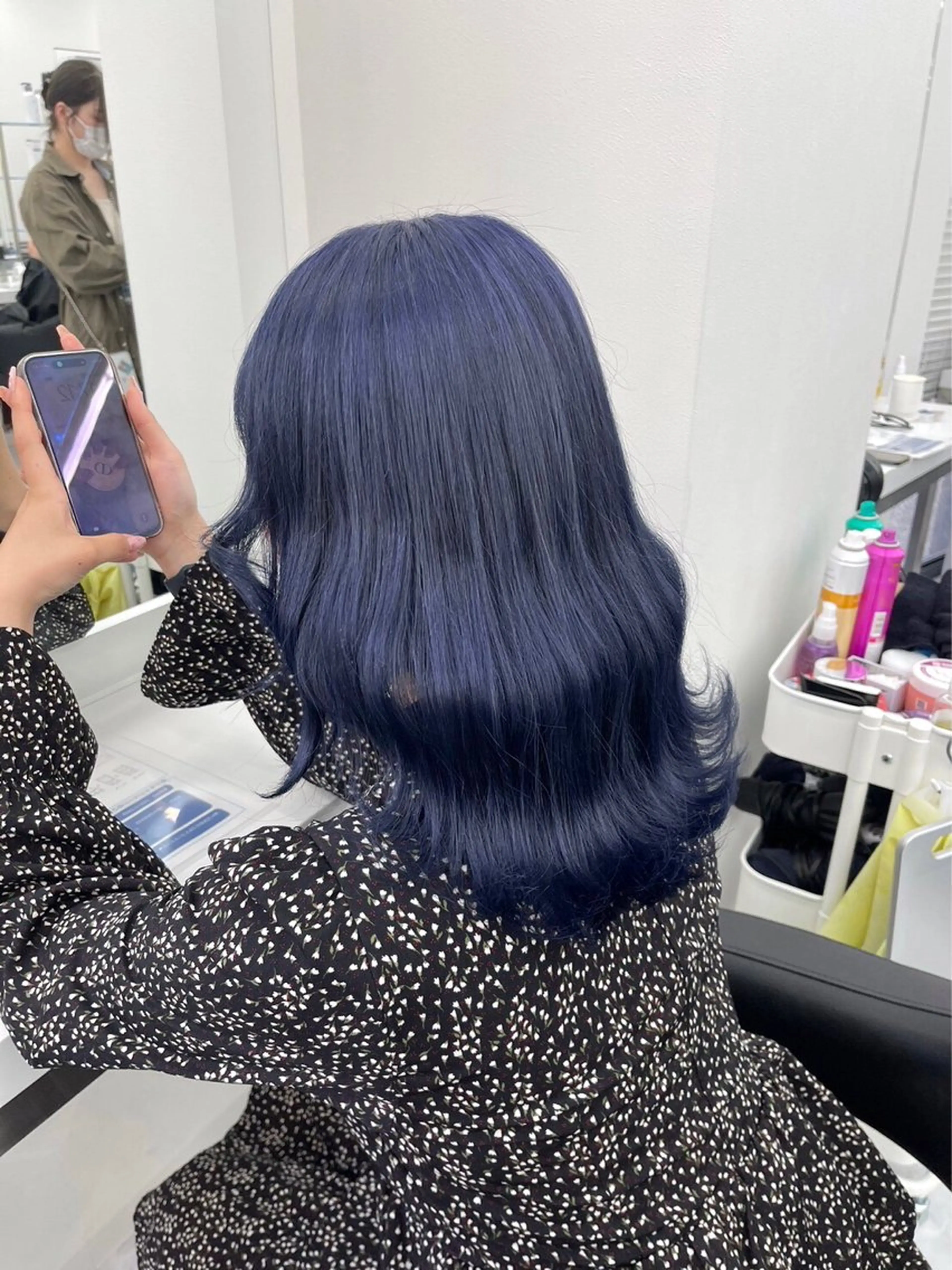 ミディアム カラー ヘアアレンジ ヘアカラー トリートメント ヘッドスパ ヘアセット 🏹横浜WILL official🏹のヘアスタイル