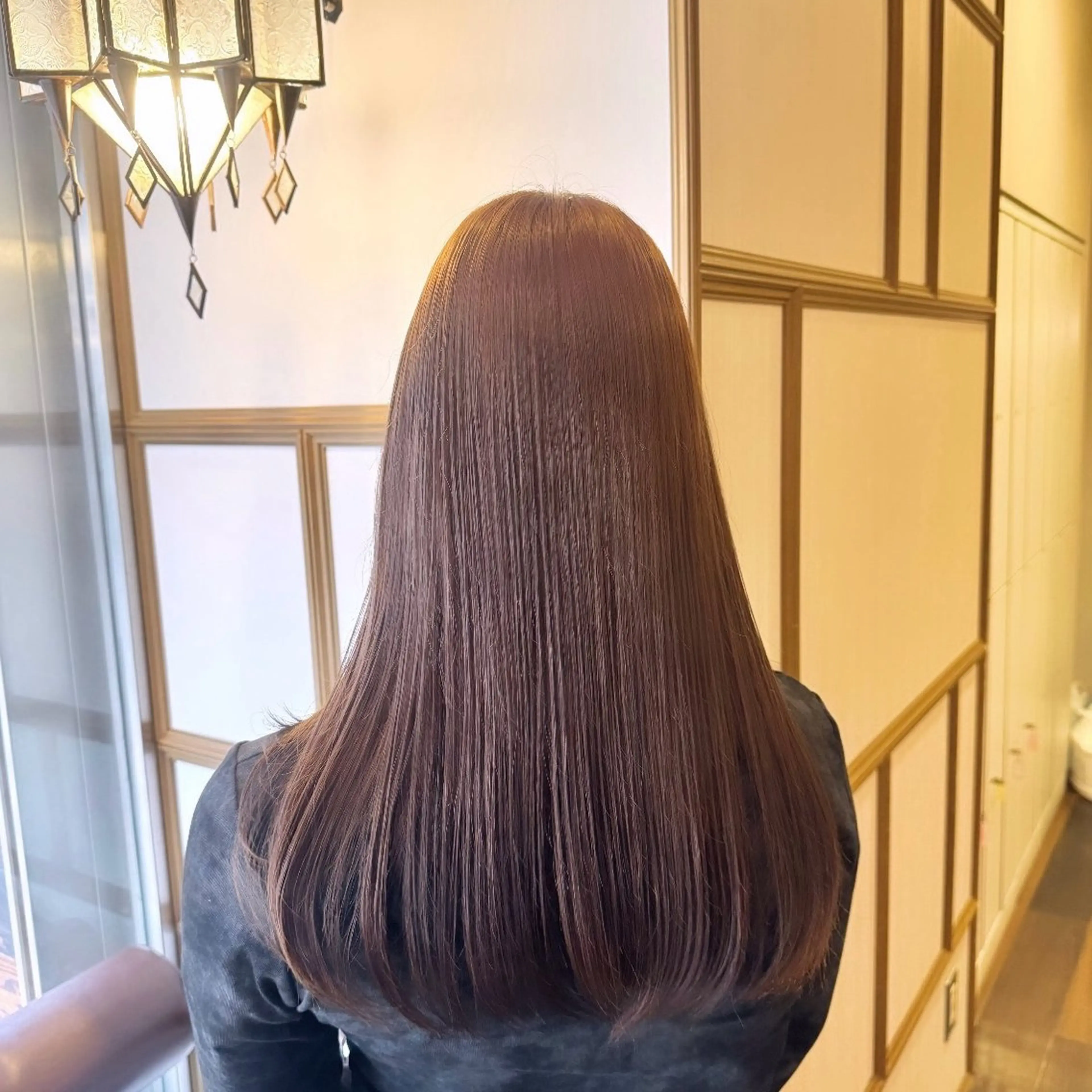 カラー ブリーチ 透明感カラー ヘアカラー こすが あかり/ ダブルカラー🩷のヘアスタイル