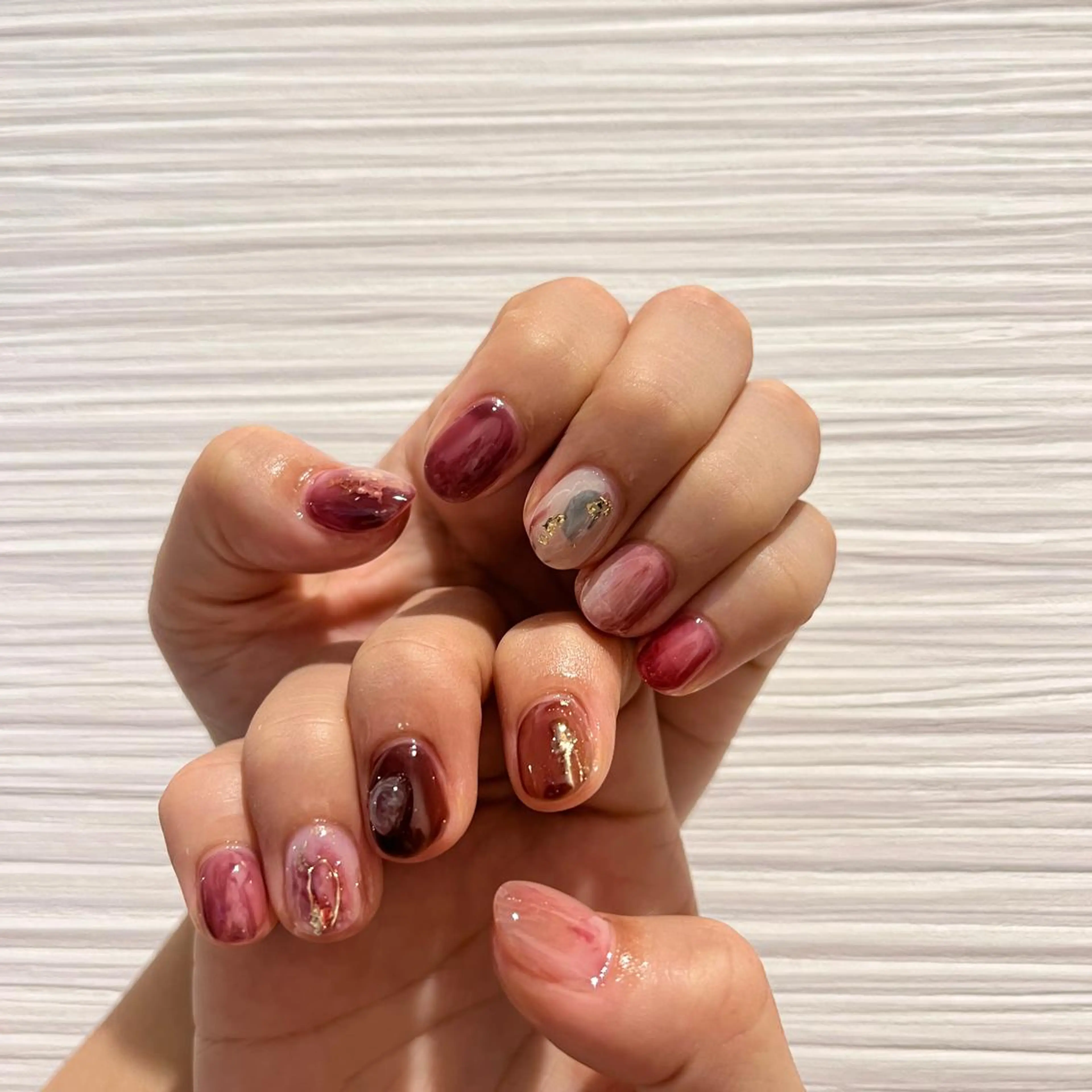 ネイル 黒葛原 めぐみのネイルデザイン