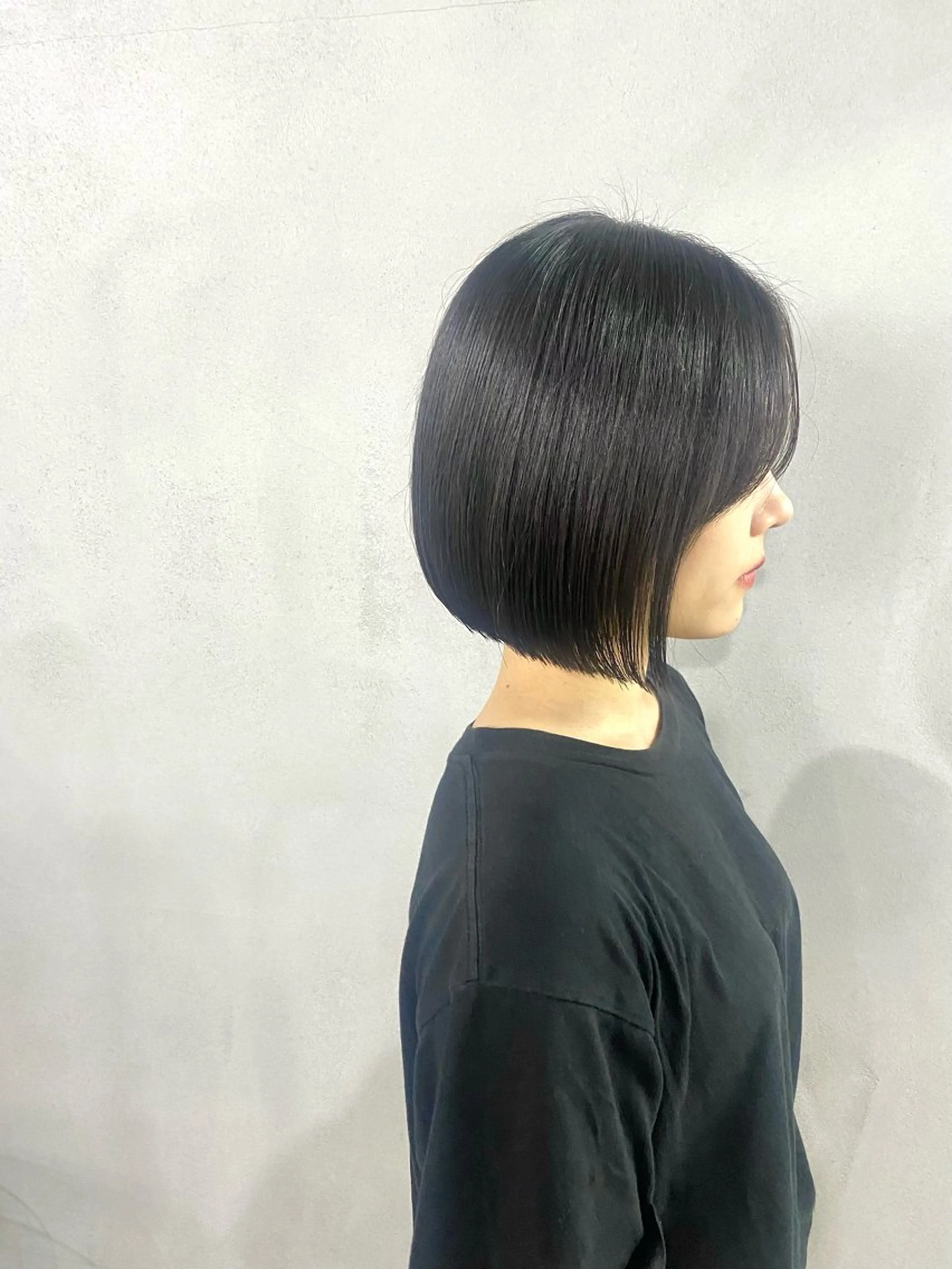 ショート ヘアアレンジ 切りっぱなしボブ ボブ #tag 佐藤璃美のヘアスタイル