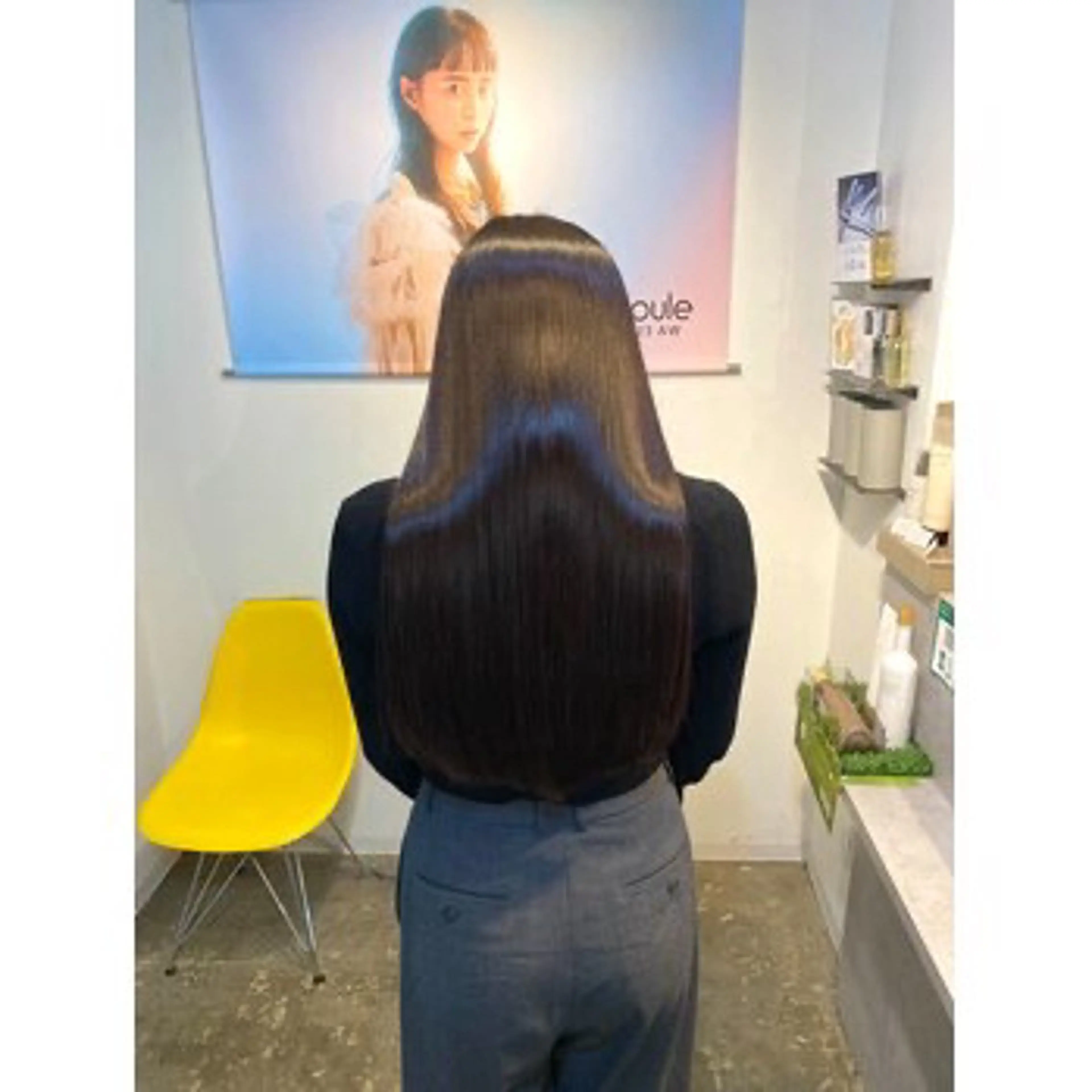 ロング 縮毛矯正 トリートメント ボブ/ぱつっとボブ/ 谷口 海星のヘアスタイル