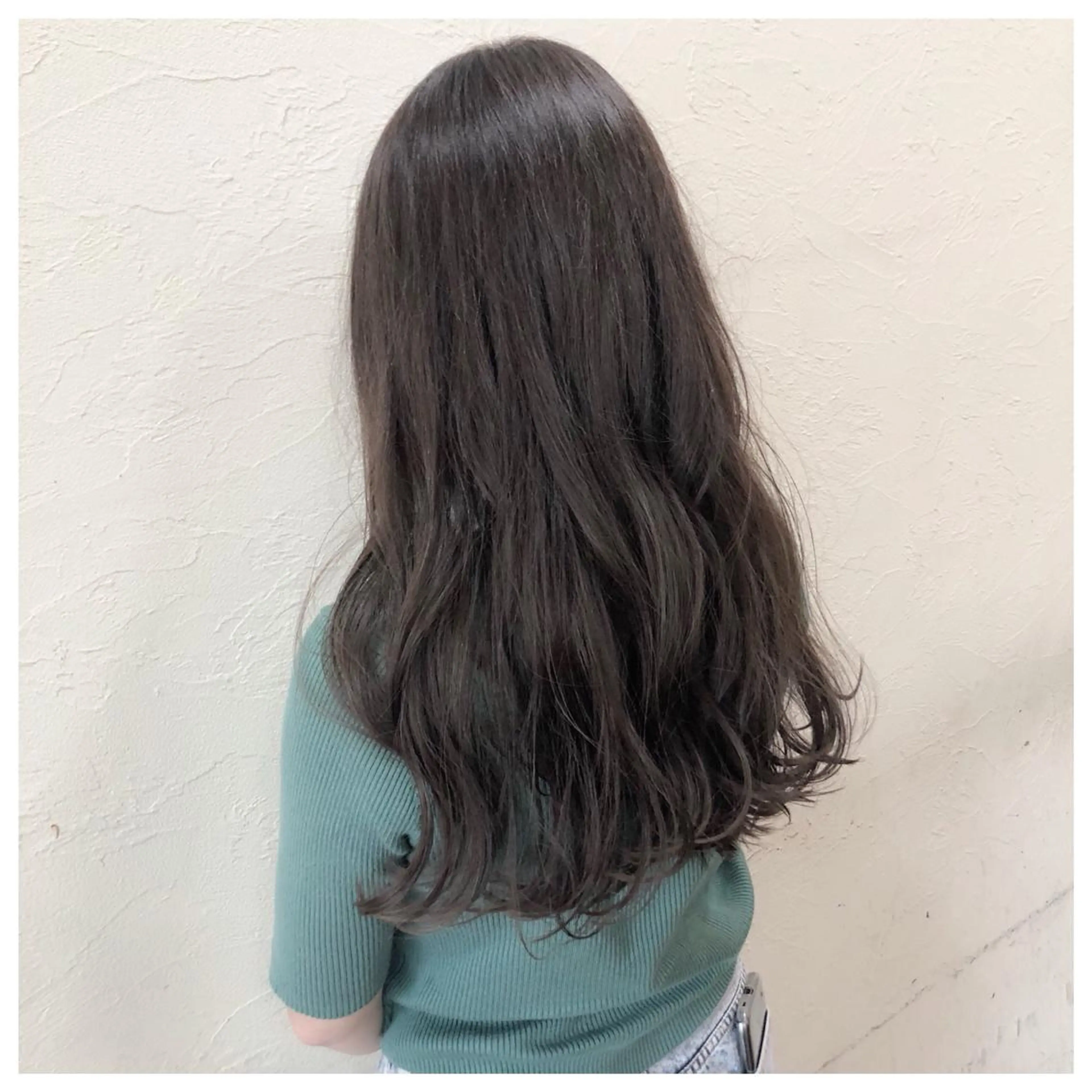 ロング カラー ヘアカラー トリートメント ENIF ヤマグチアツコのヘアスタイル