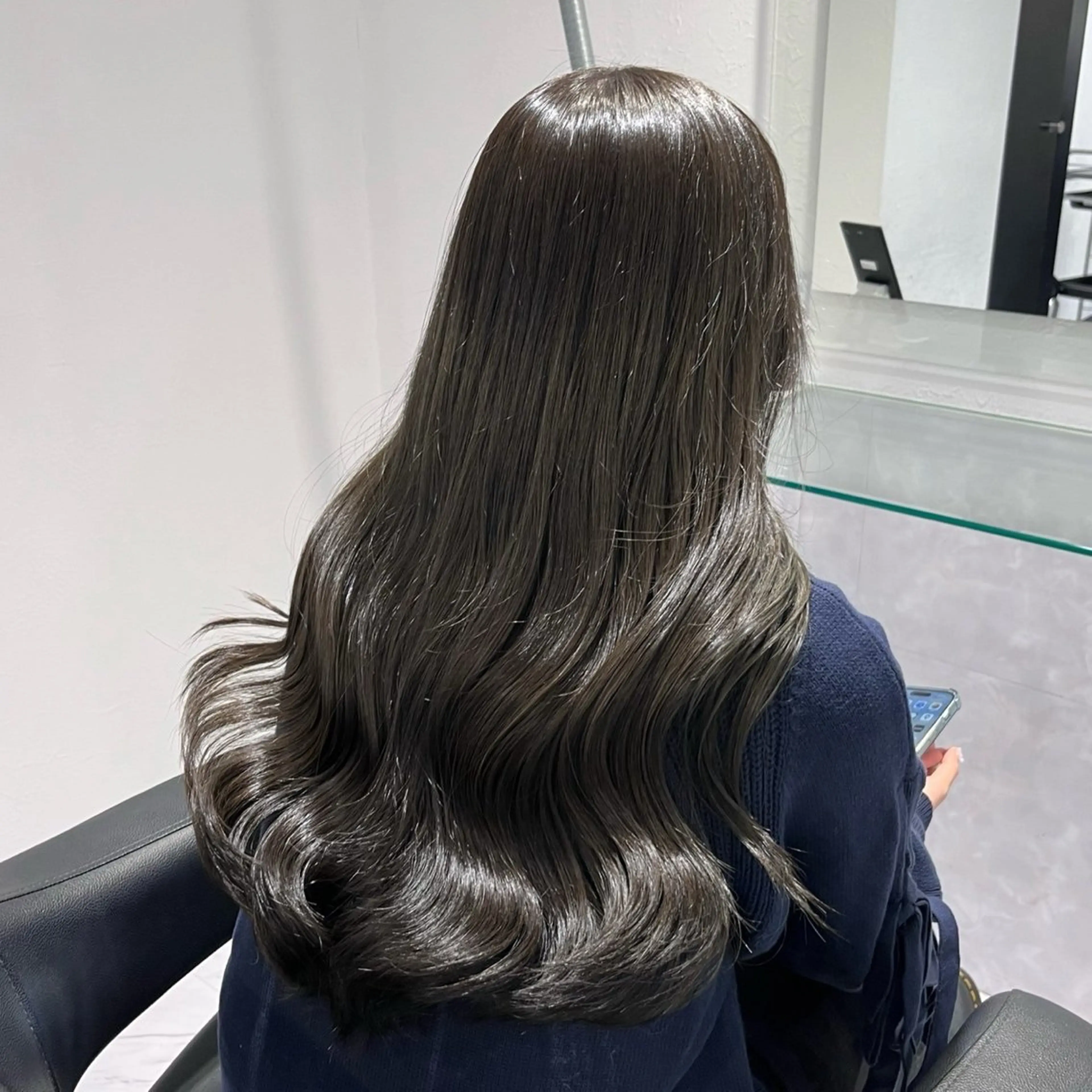 ロング カラー カット ヘアカラー トリートメント 💎透明感カラー /kaito💎のヘアスタイル