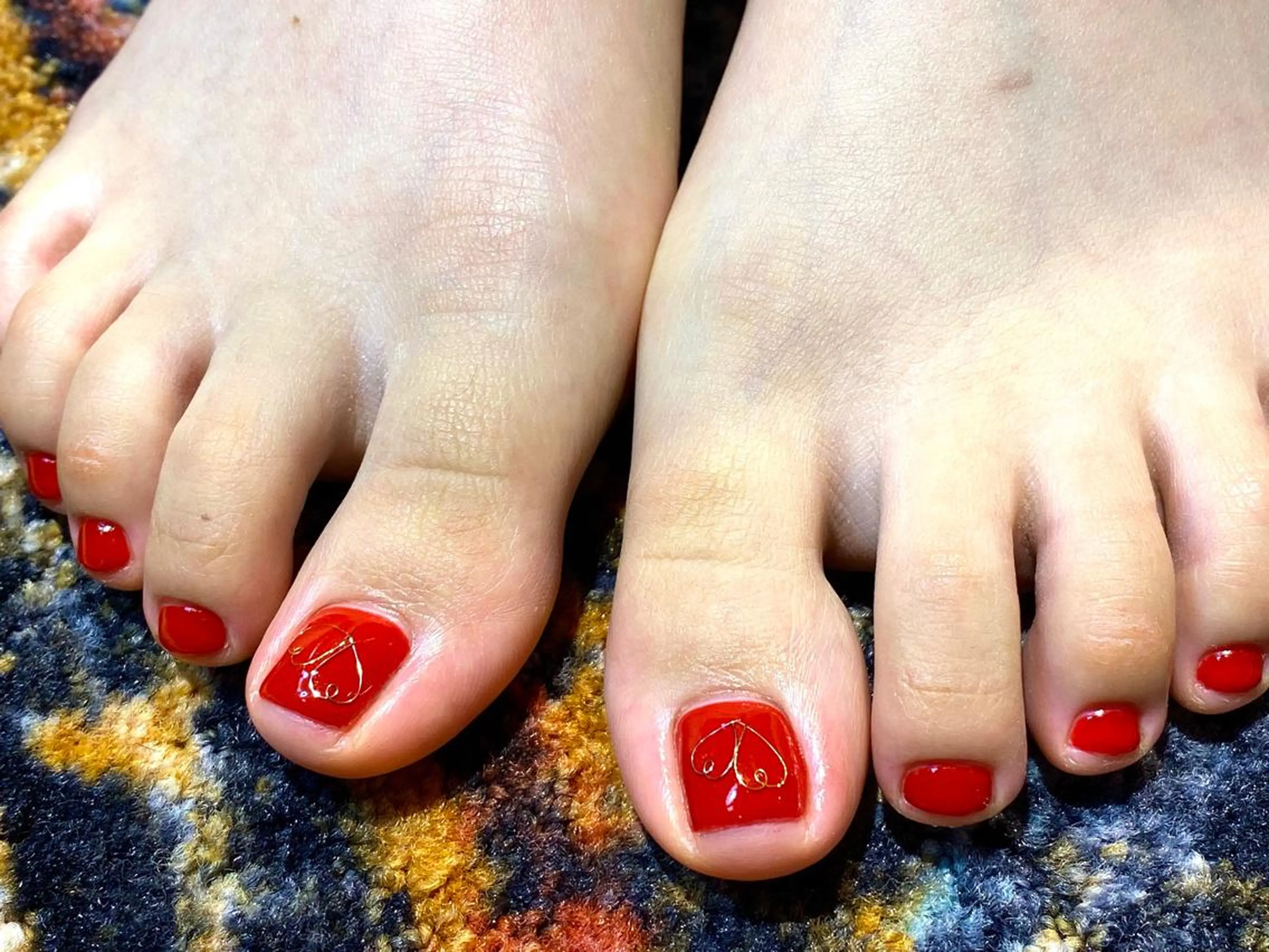 【フット👣ワンカラー】オフ無しの写真