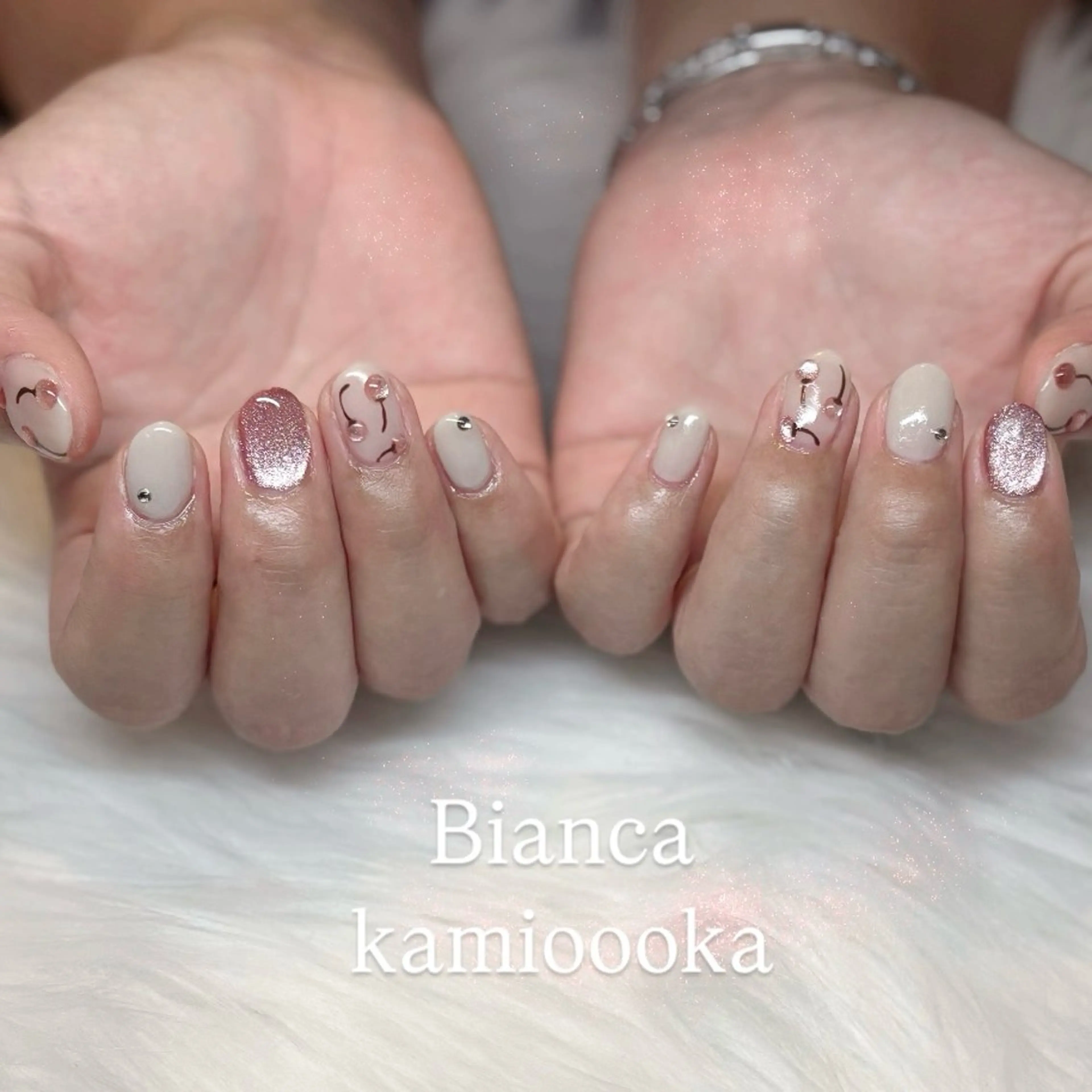 ネイル Bianca ☁️ISHIIのネイルデザイン