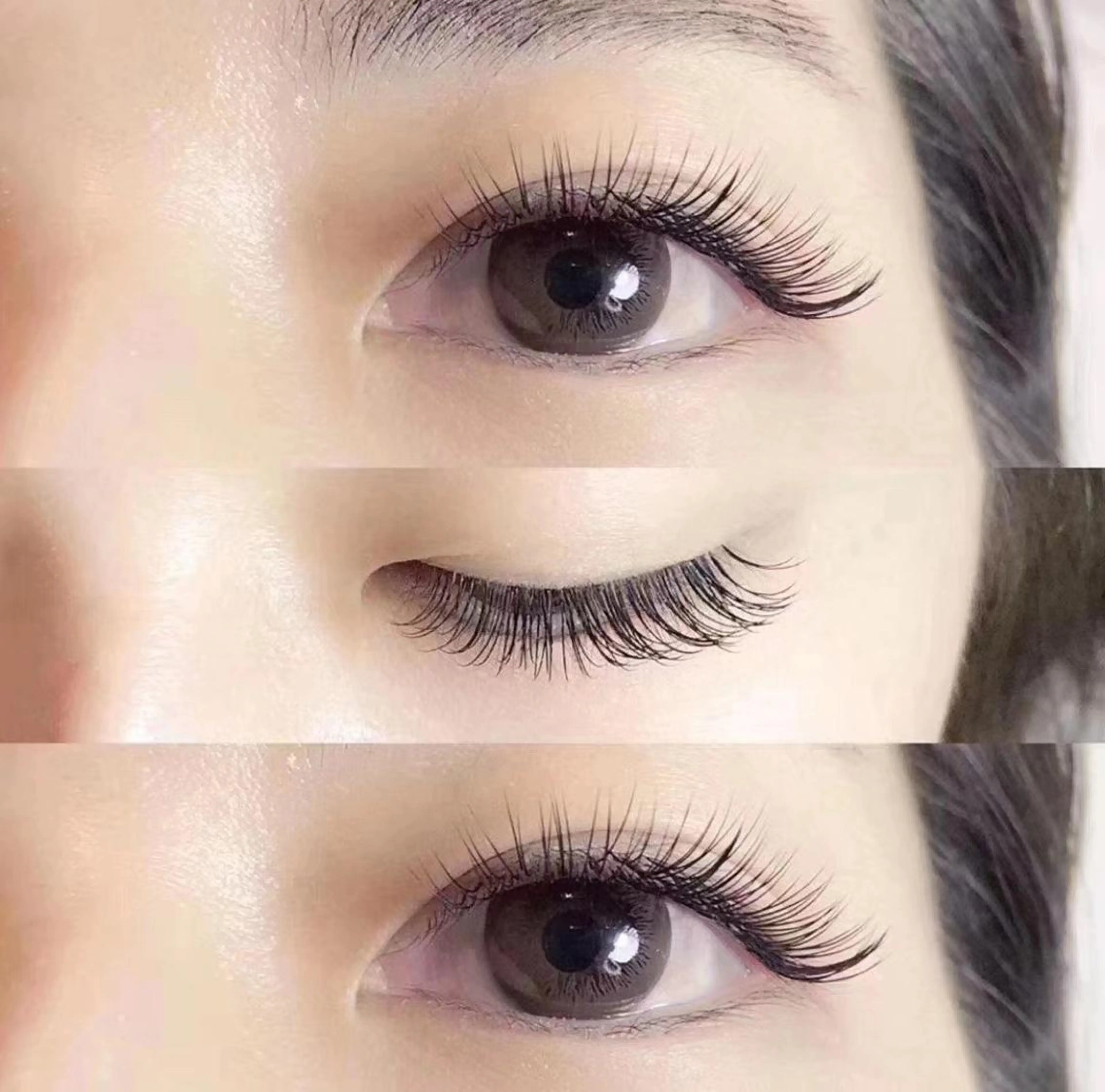 マツエク・マツパ マツエク Ai& Hitomiのマツエク・マツパデザイン