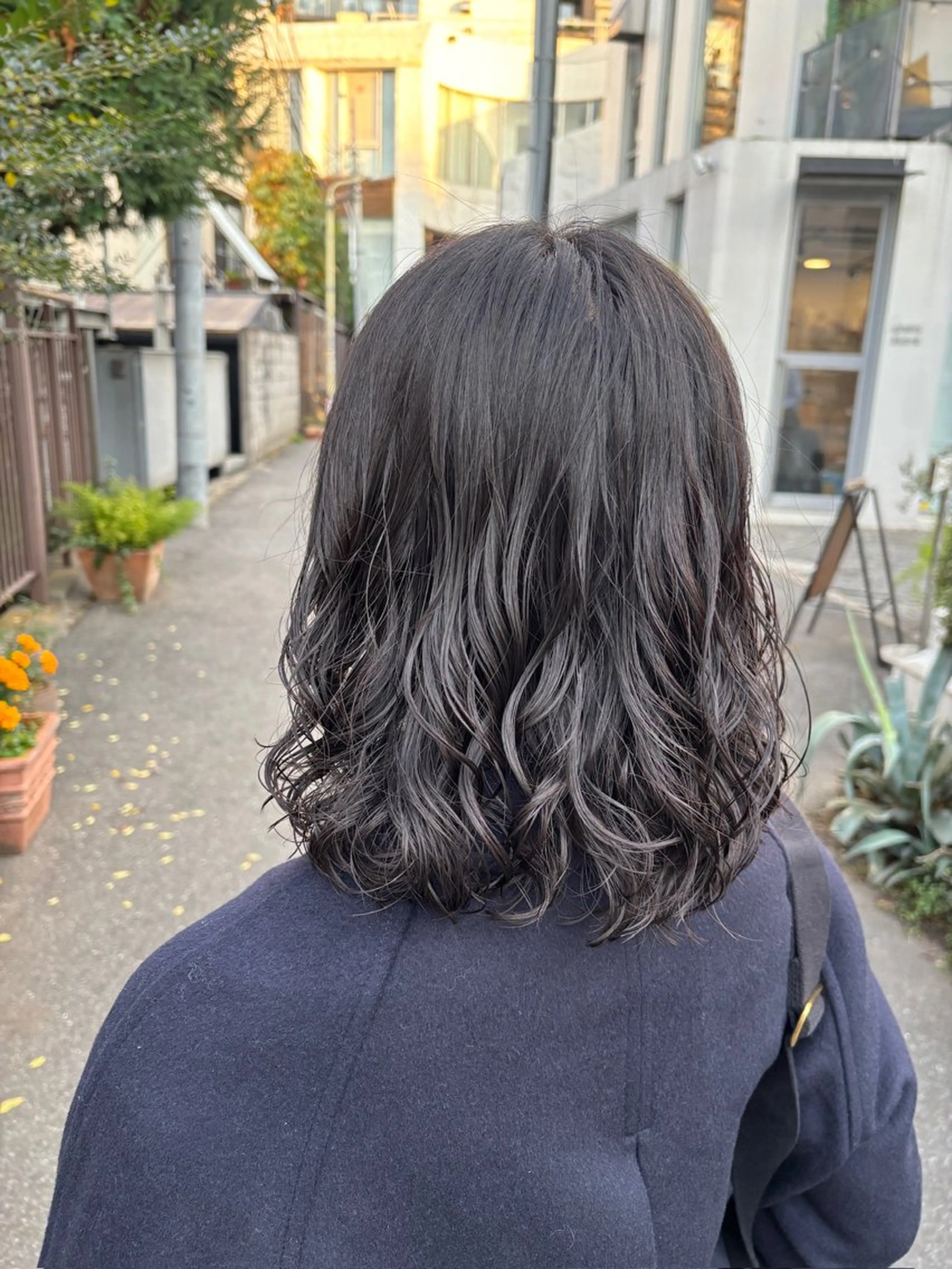 ミディアム パーマ log所属・ミサキ /モデル募集中🫧のヘアスタイル