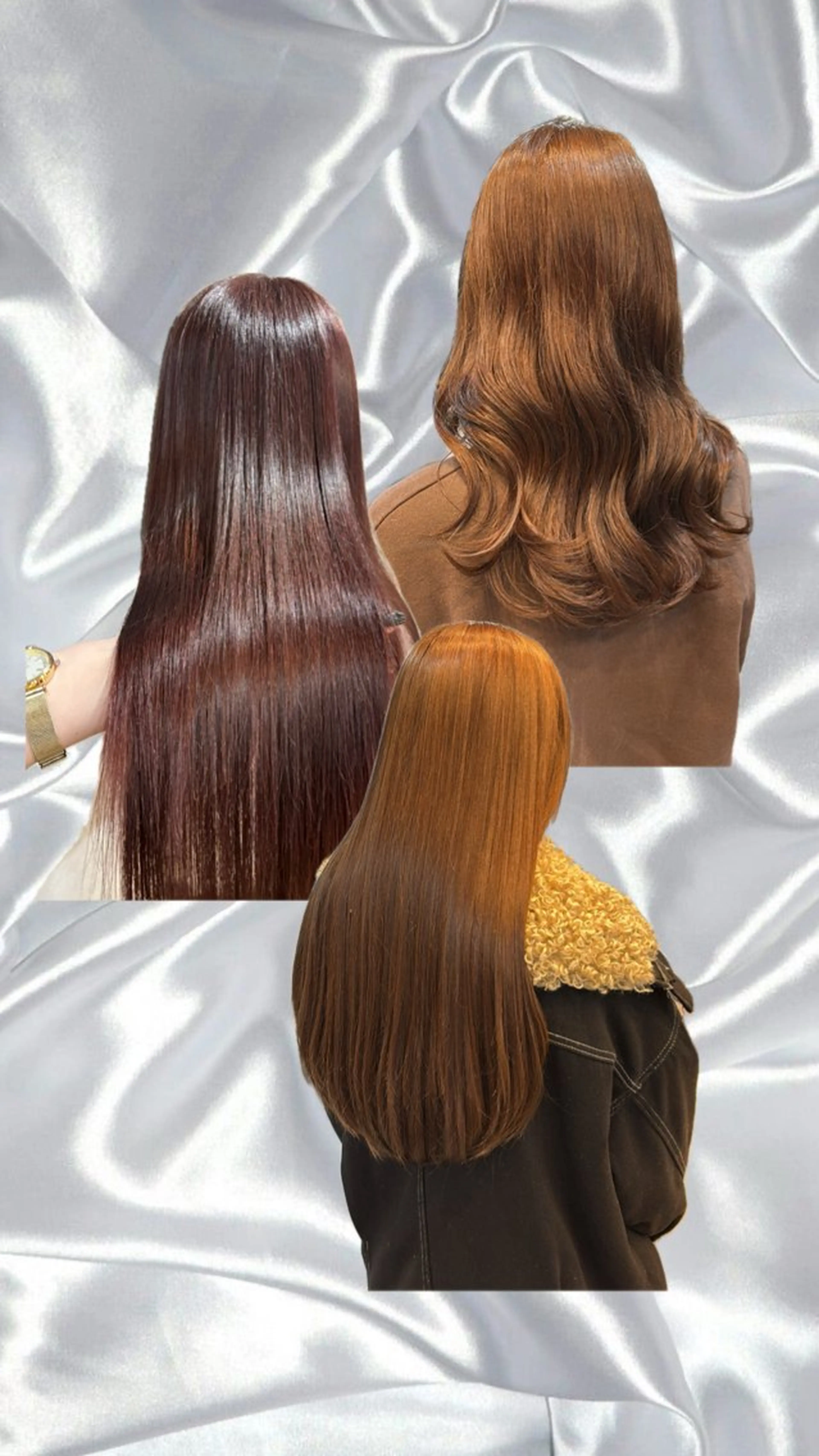 カラー ブリーチ ヘアカラー レイヤー✂︎ぷつボブ 艶カラー🤍noaのヘアスタイル