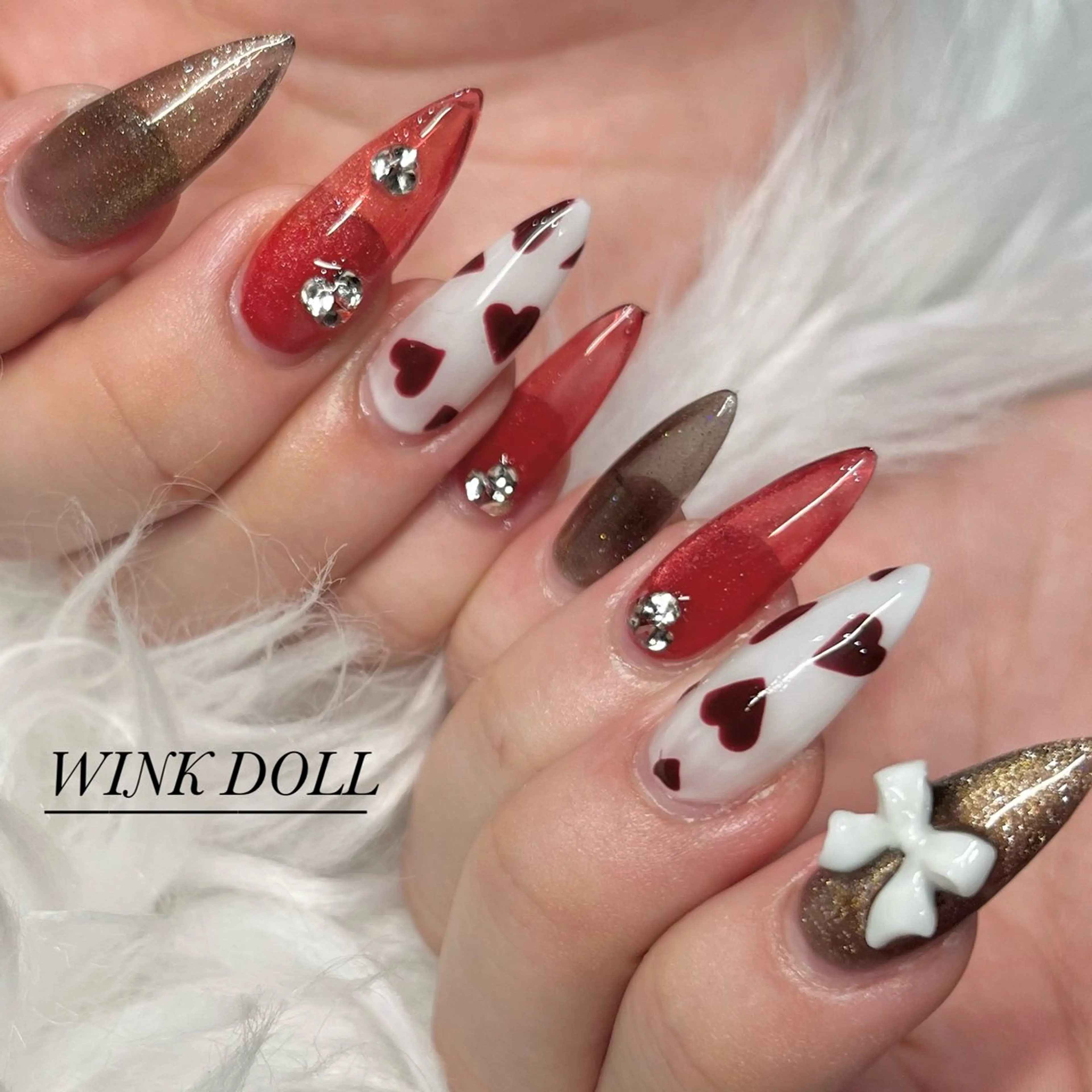 ネイル WINK DOLL 🌹MARIのネイルデザイン