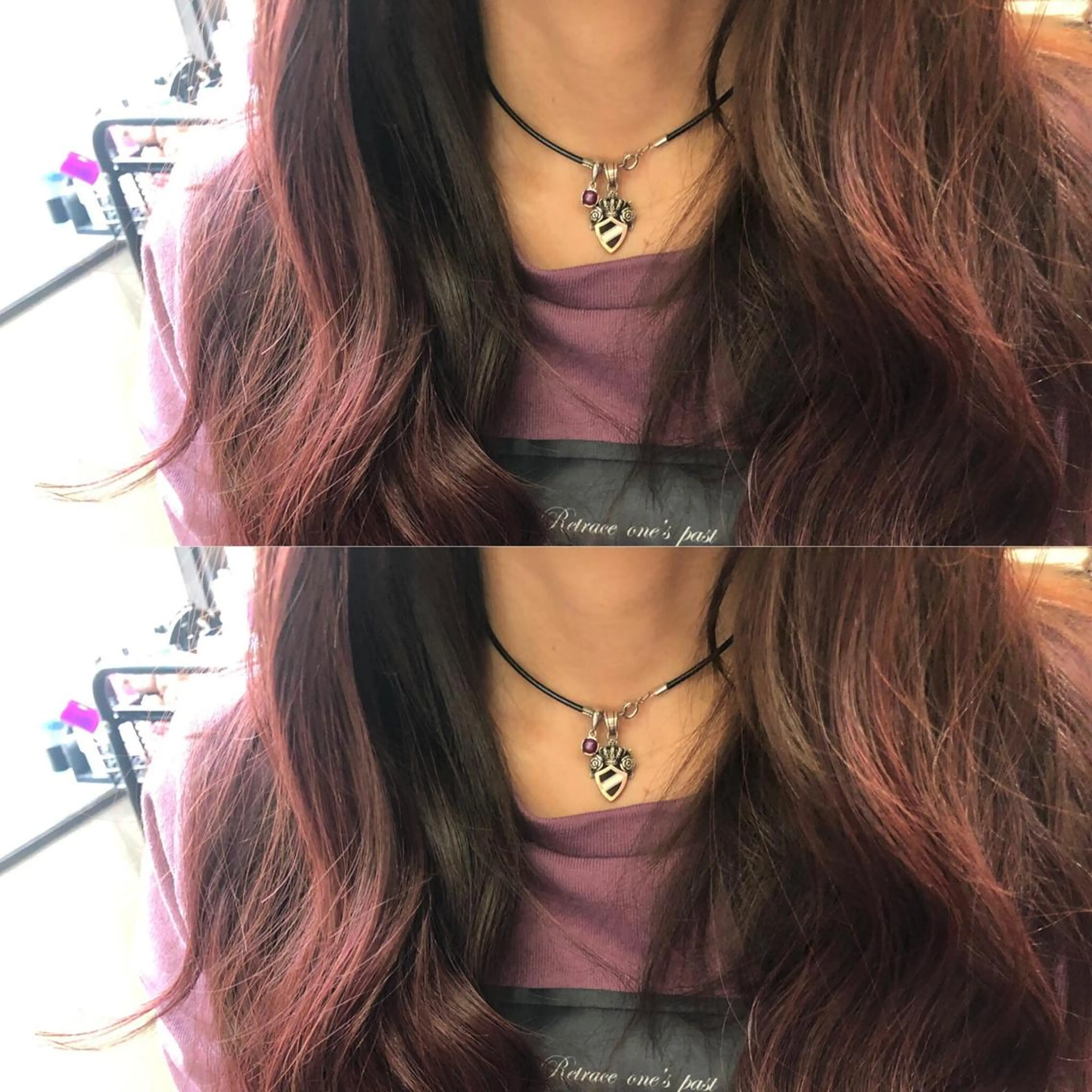 セミロング LANI NAKAZAKIのヘアスタイル