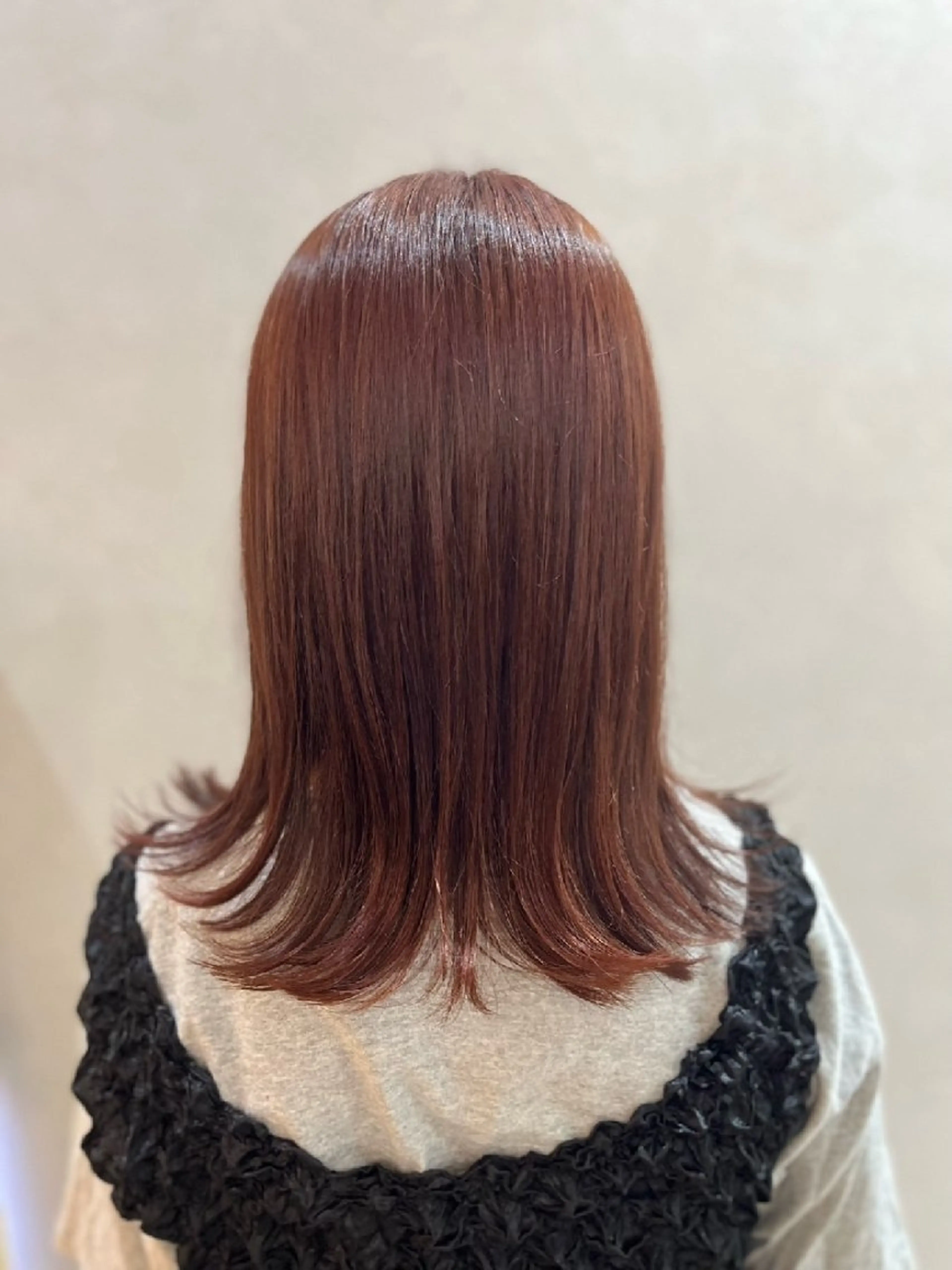 カラー ヘアカラー トリートメント 暖色🍎透明感カラー 🩵小林かりんのヘアスタイル