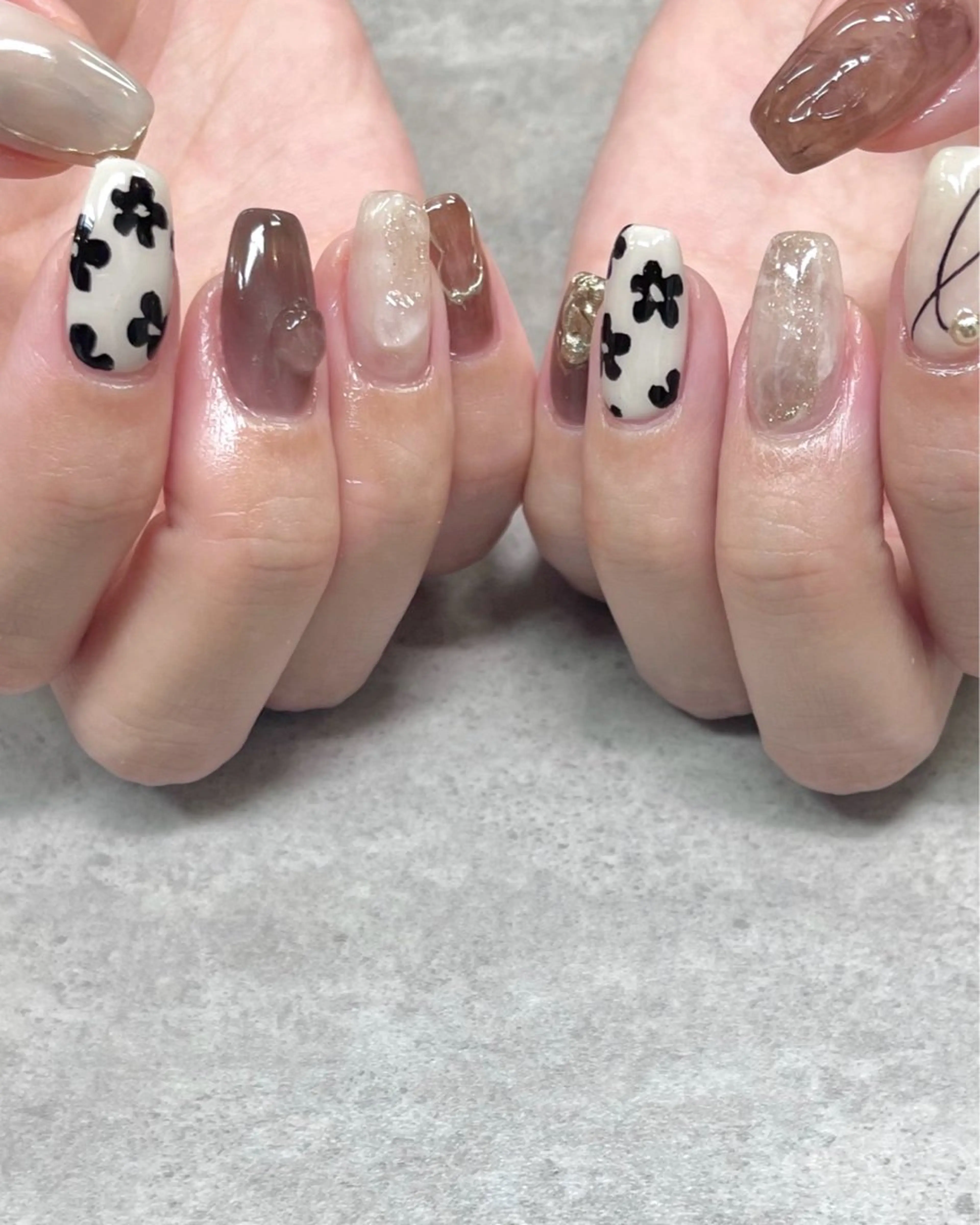 ネイル ネイルエルーシェ所属・Manatsu🌻 立川ネイリストのネイルデザイン