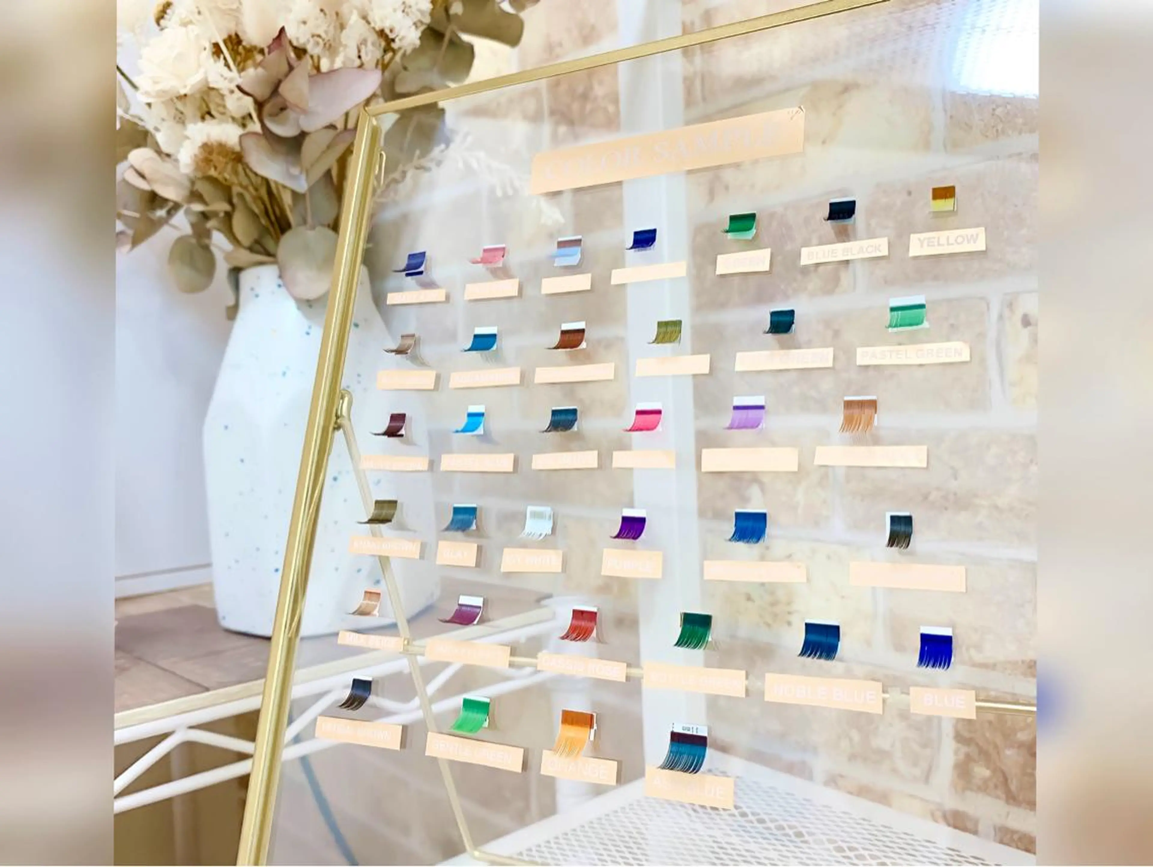 マツエク・マツパ Leola ERIKAのマツエク・マツパデザイン