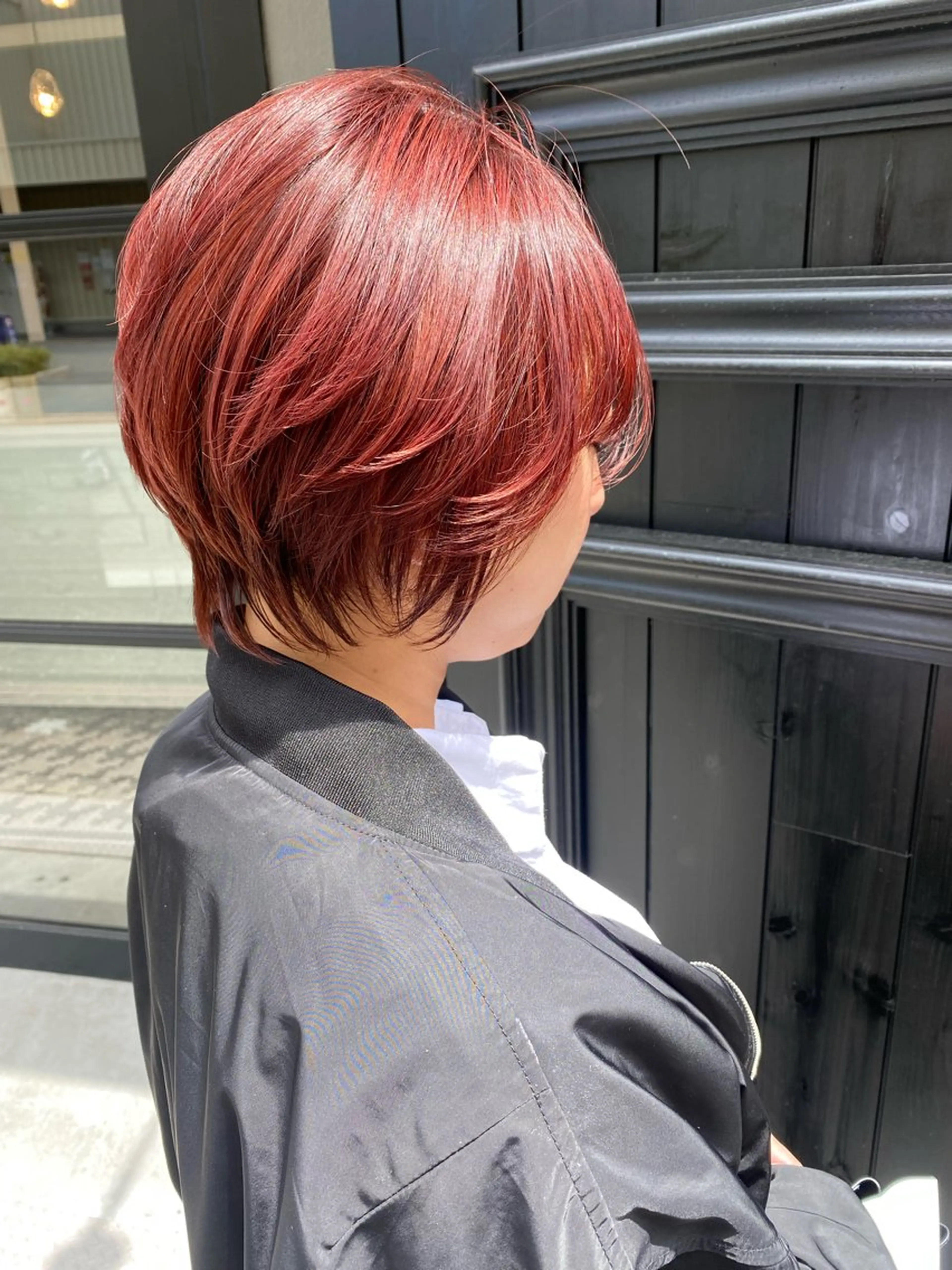 ショート カラー 🩷🍭中津・梅田 エリア🍬💜のヘアスタイル