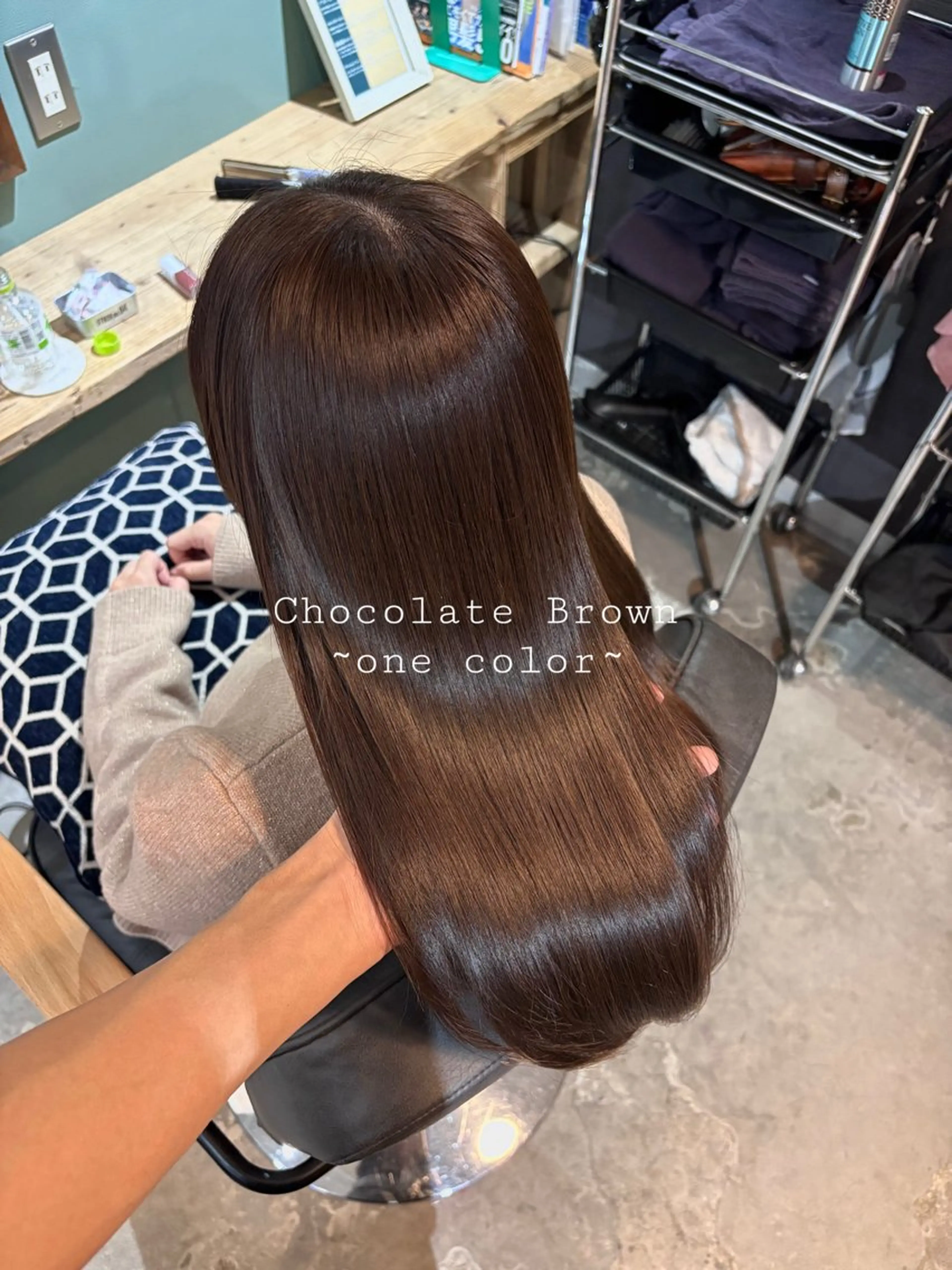 カラー Palio by collet所属・ブリーチなしカラー/ 髪質改善/田中優のヘアスタイル